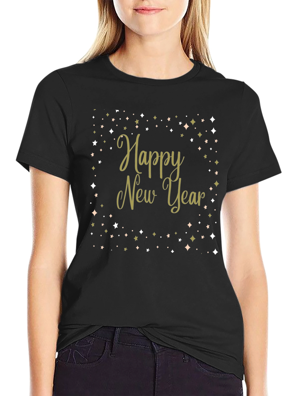 Happy New Year T-Shirt Holiday Graphic Tee
