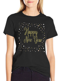 Happy New Year T-Shirt Holiday Graphic Tee