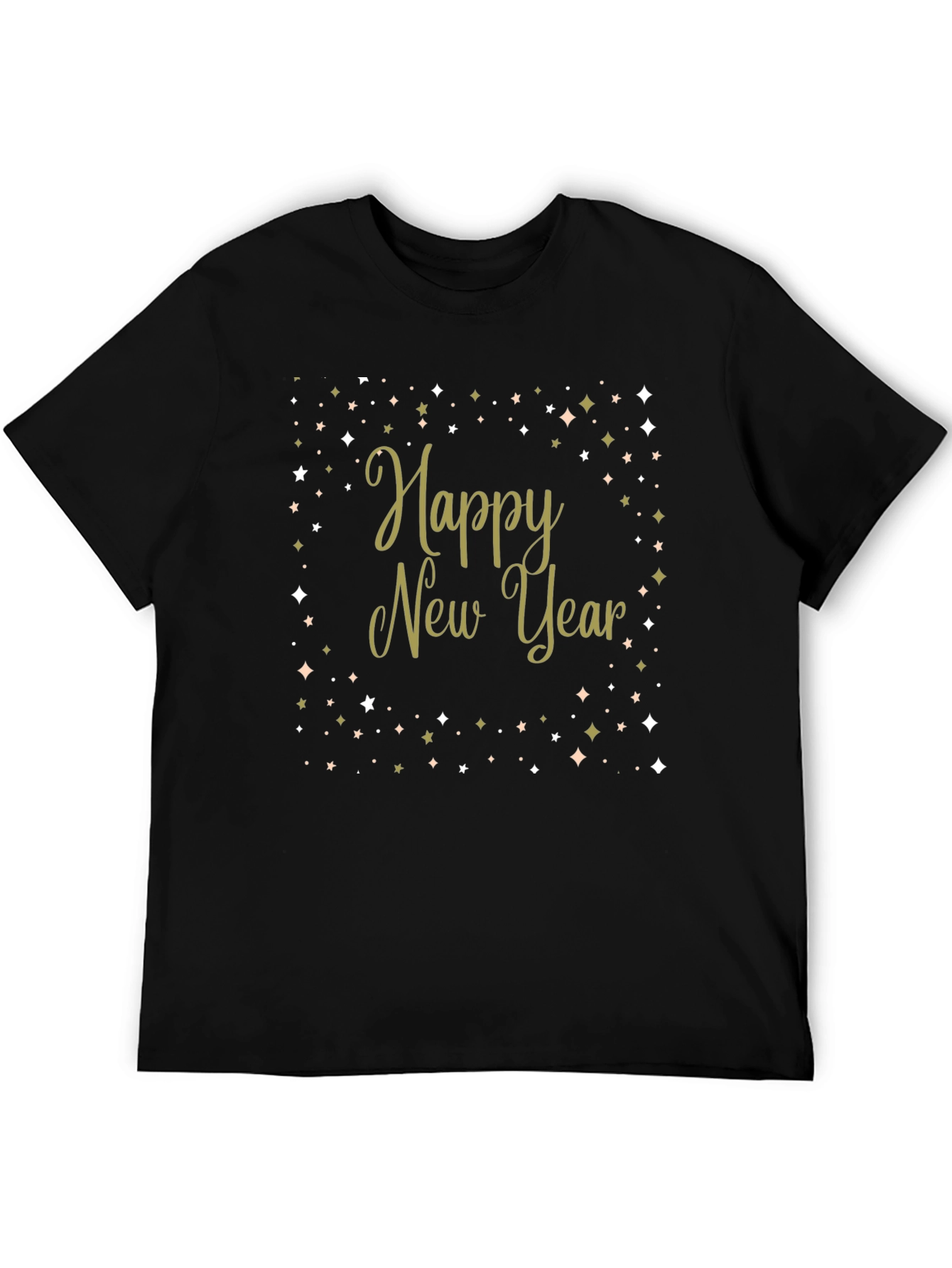 Happy New Year T-Shirt Holiday Graphic Tee