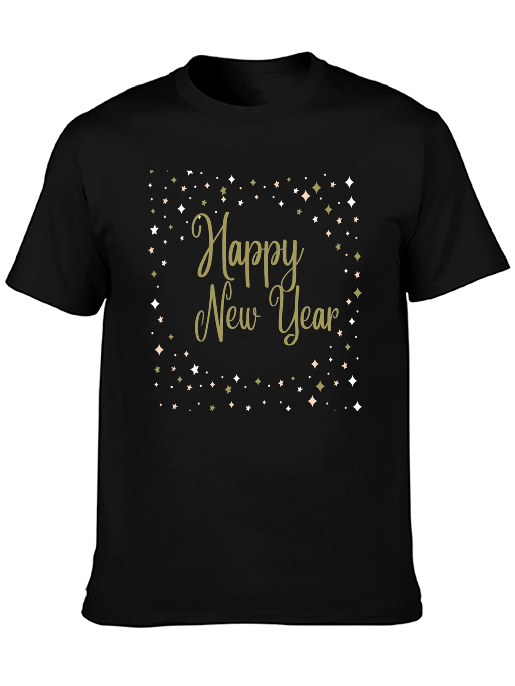 Happy New Year T-Shirt Holiday Graphic Tee