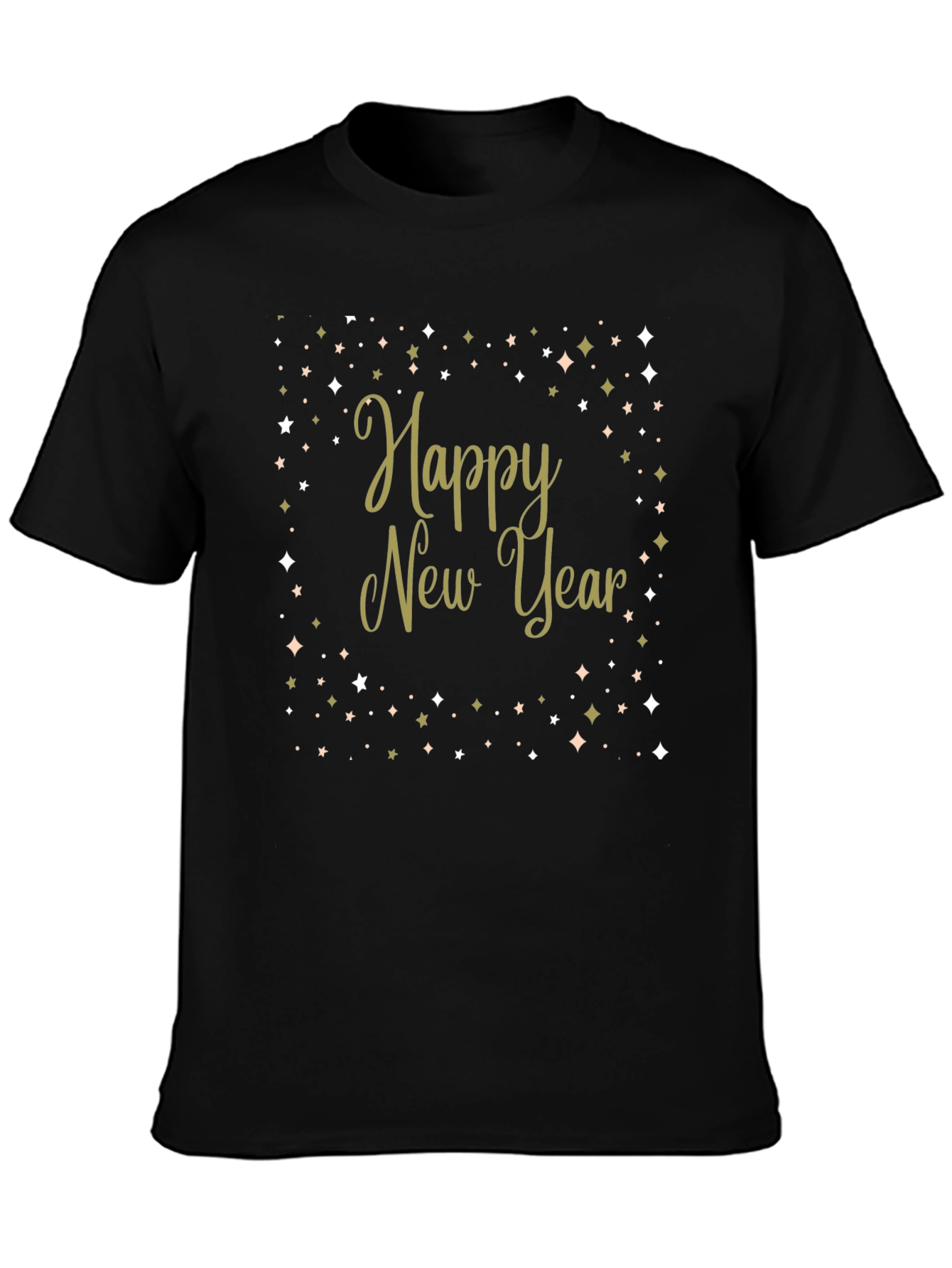 Happy New Year T-Shirt Holiday Graphic Tee