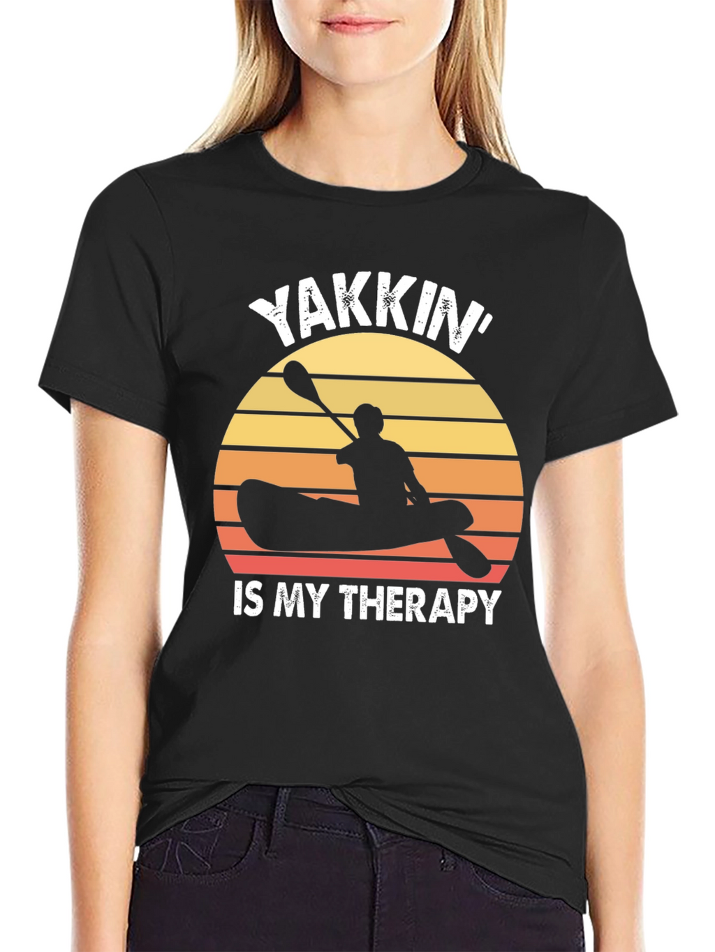 Yakkin is My Therapy Tee