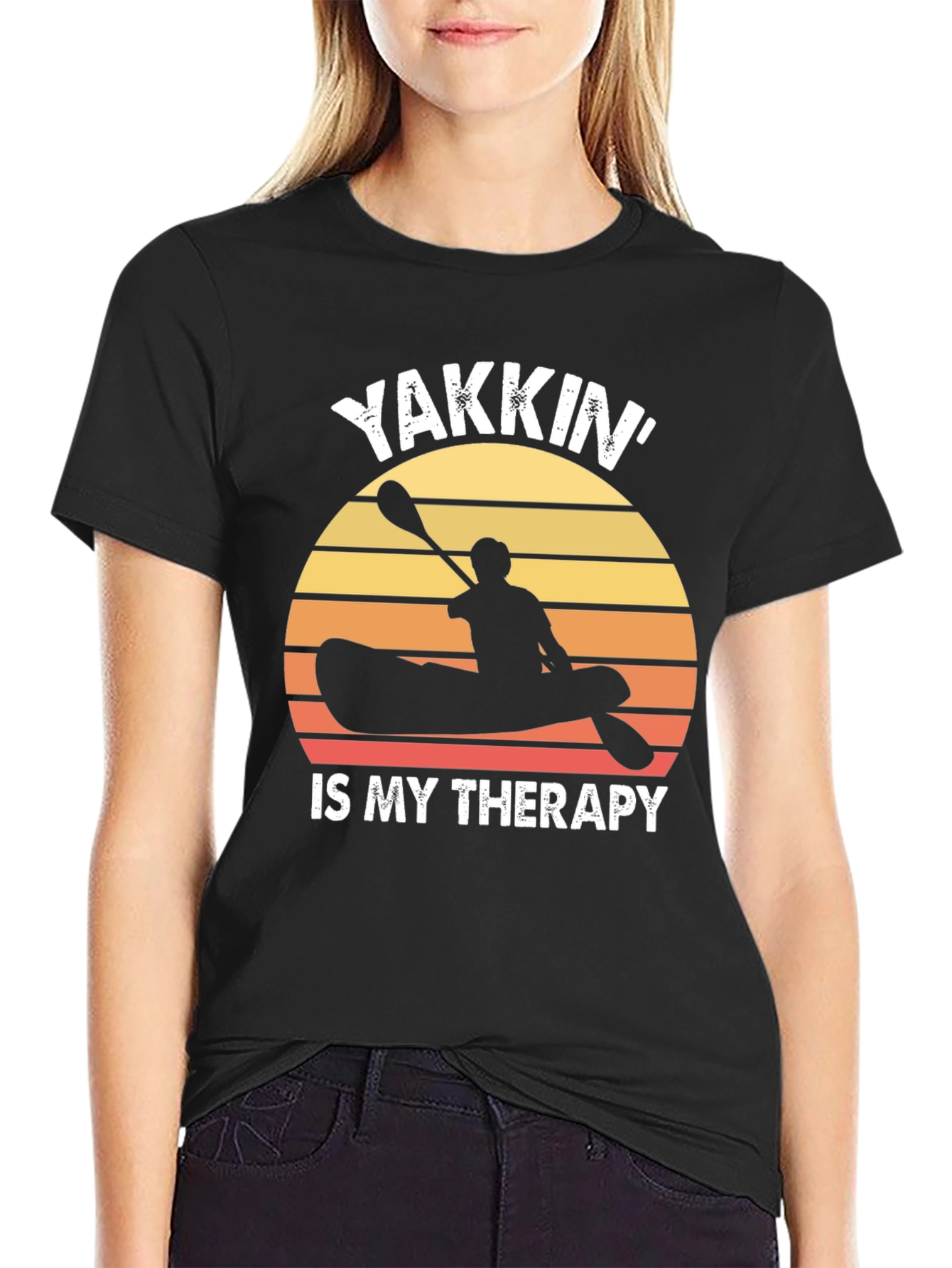 Yakkin is My Therapy Tee