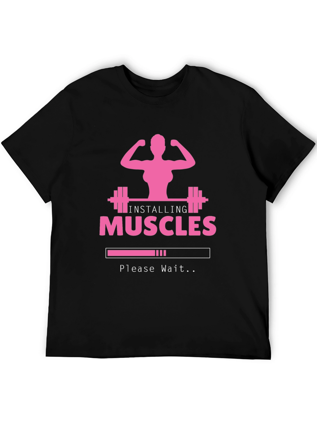 Installing Muscles Graphic Tee - Black