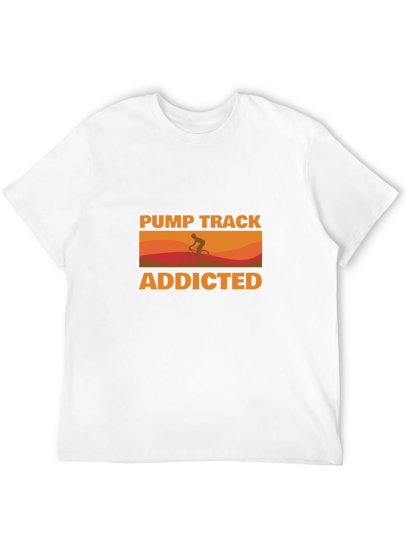 Pump Track Addicted Graphic T-Shirt