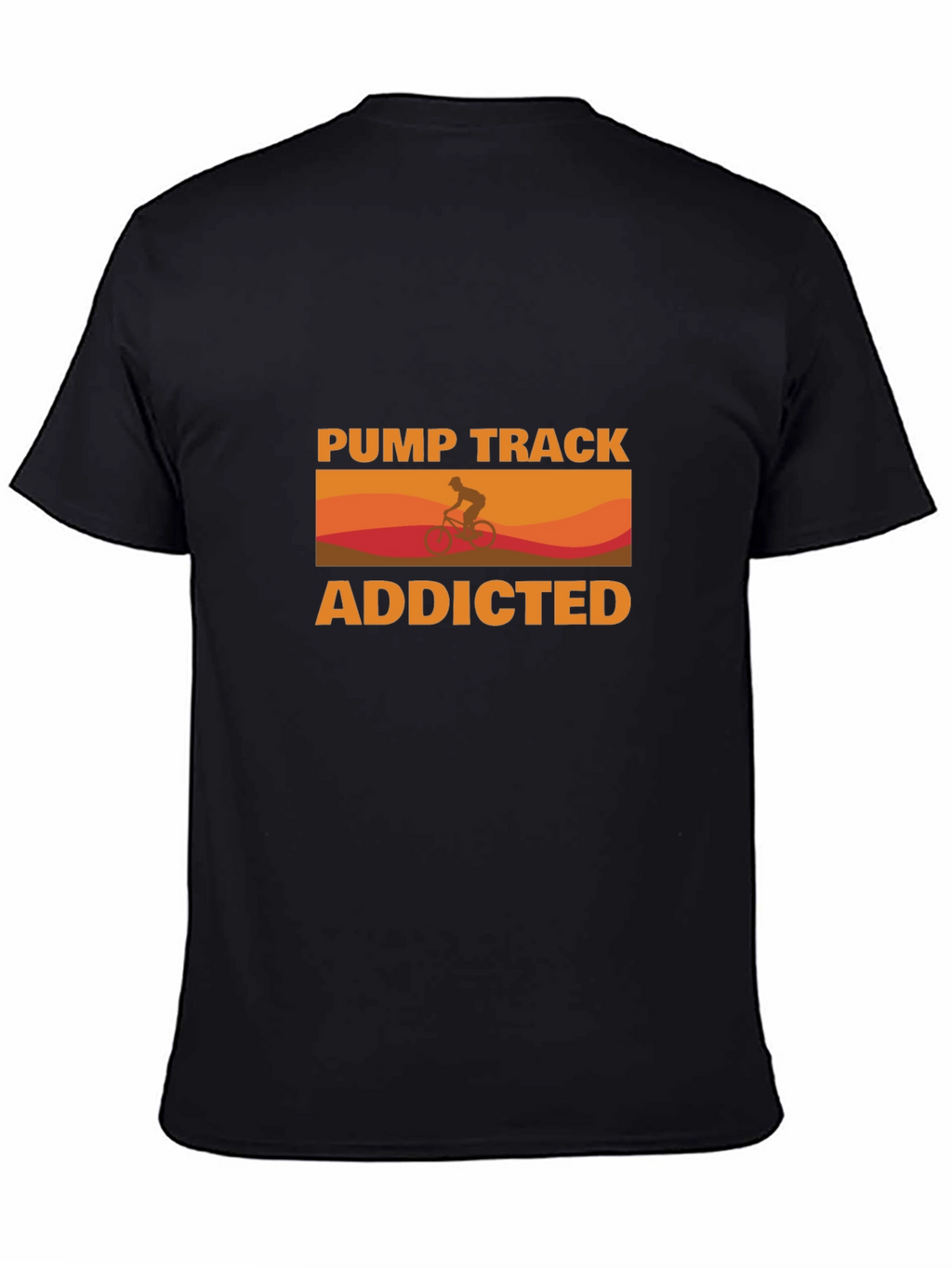 Pump Track Addicted Graphic T-Shirt