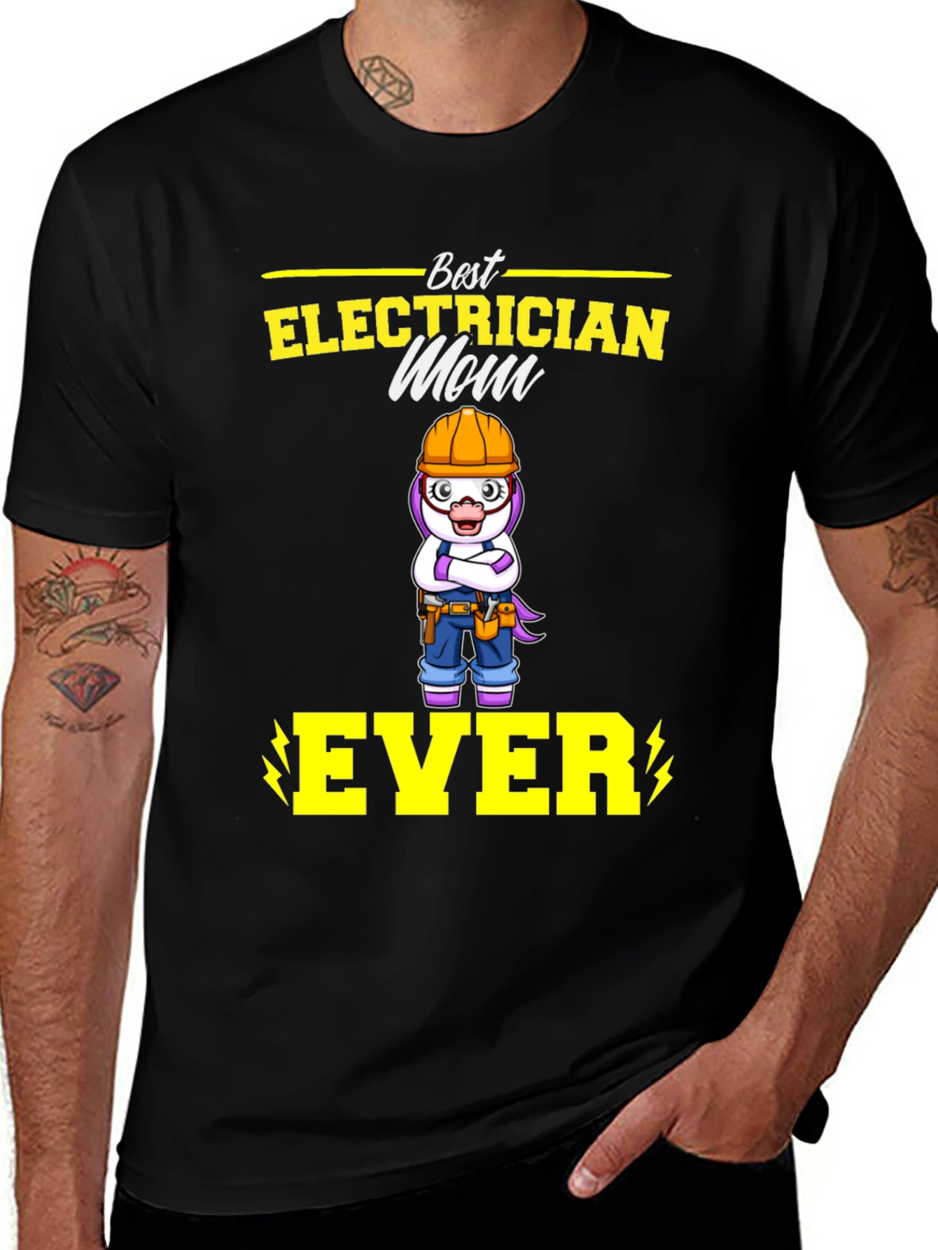 Best Electrician Mom Ever T-Shirt
