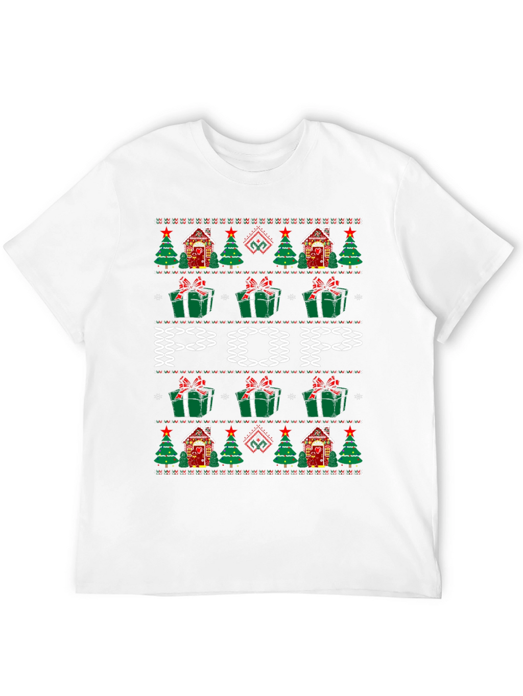 Festive POP Ugly Christmas Sweater T-Shirt