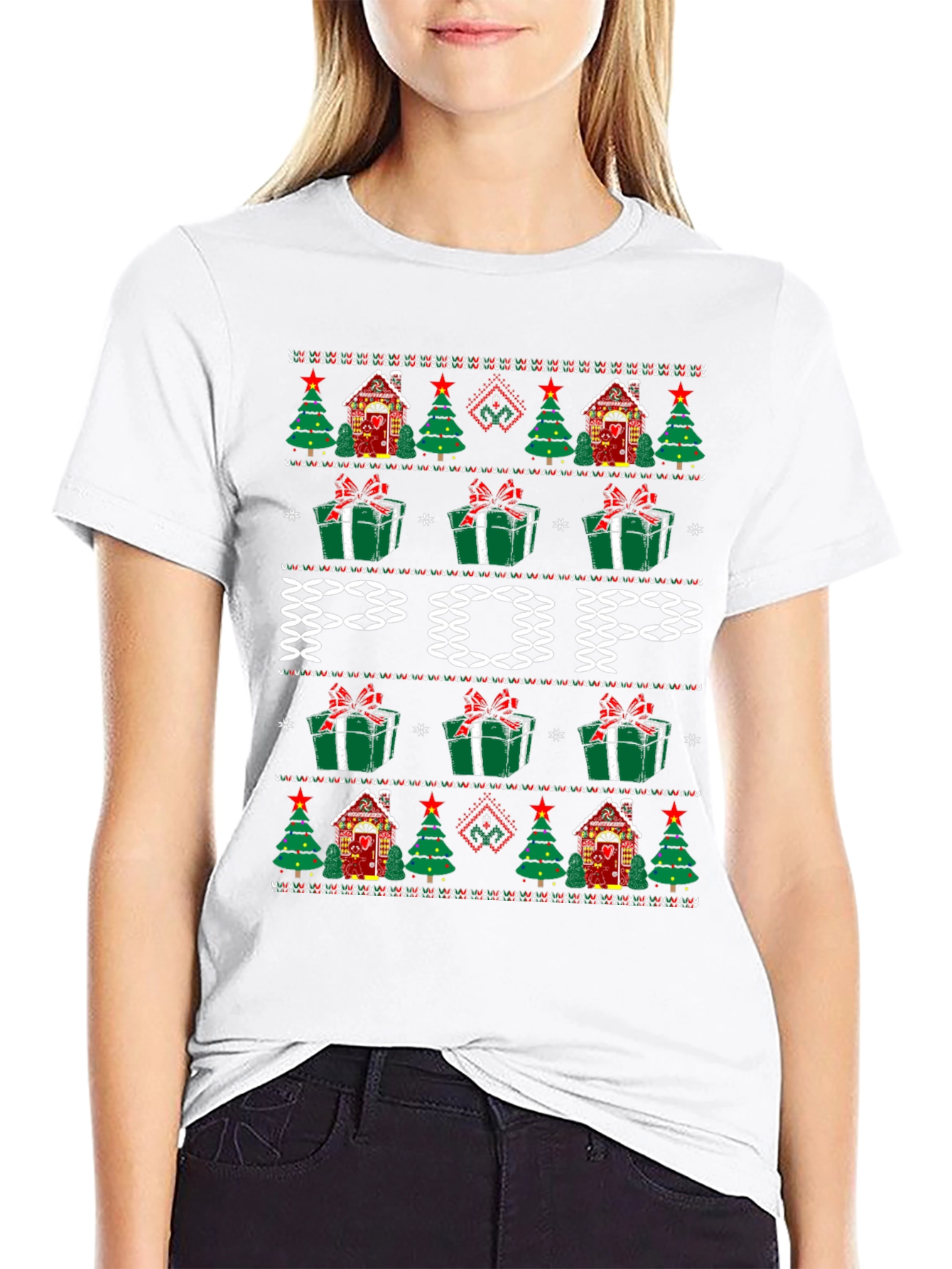 Festive POP Ugly Christmas Sweater T-Shirt