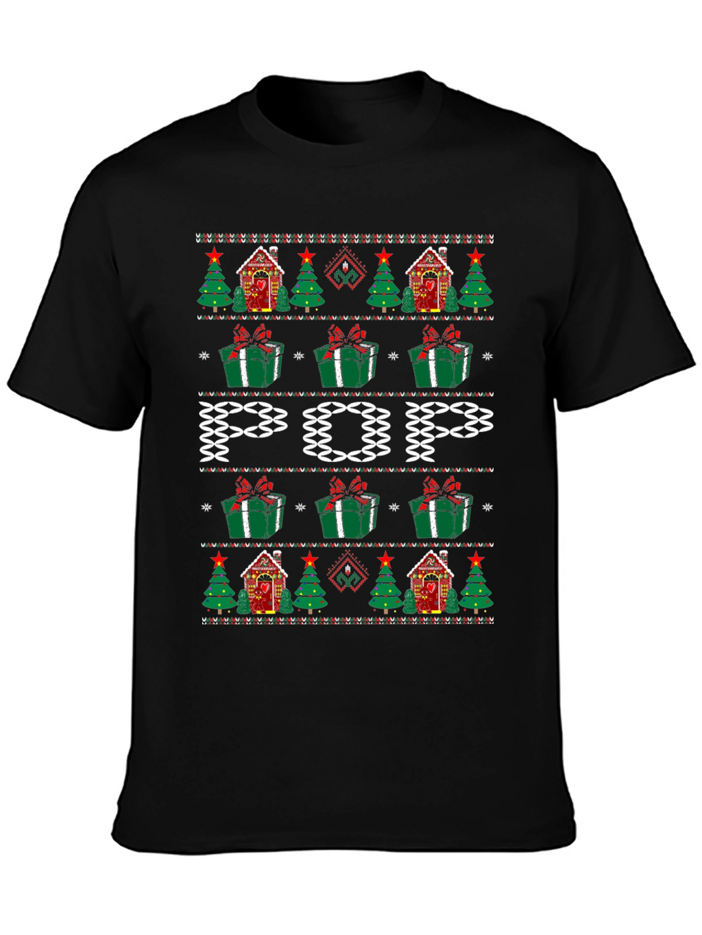 Festive POP Ugly Christmas Sweater T-Shirt