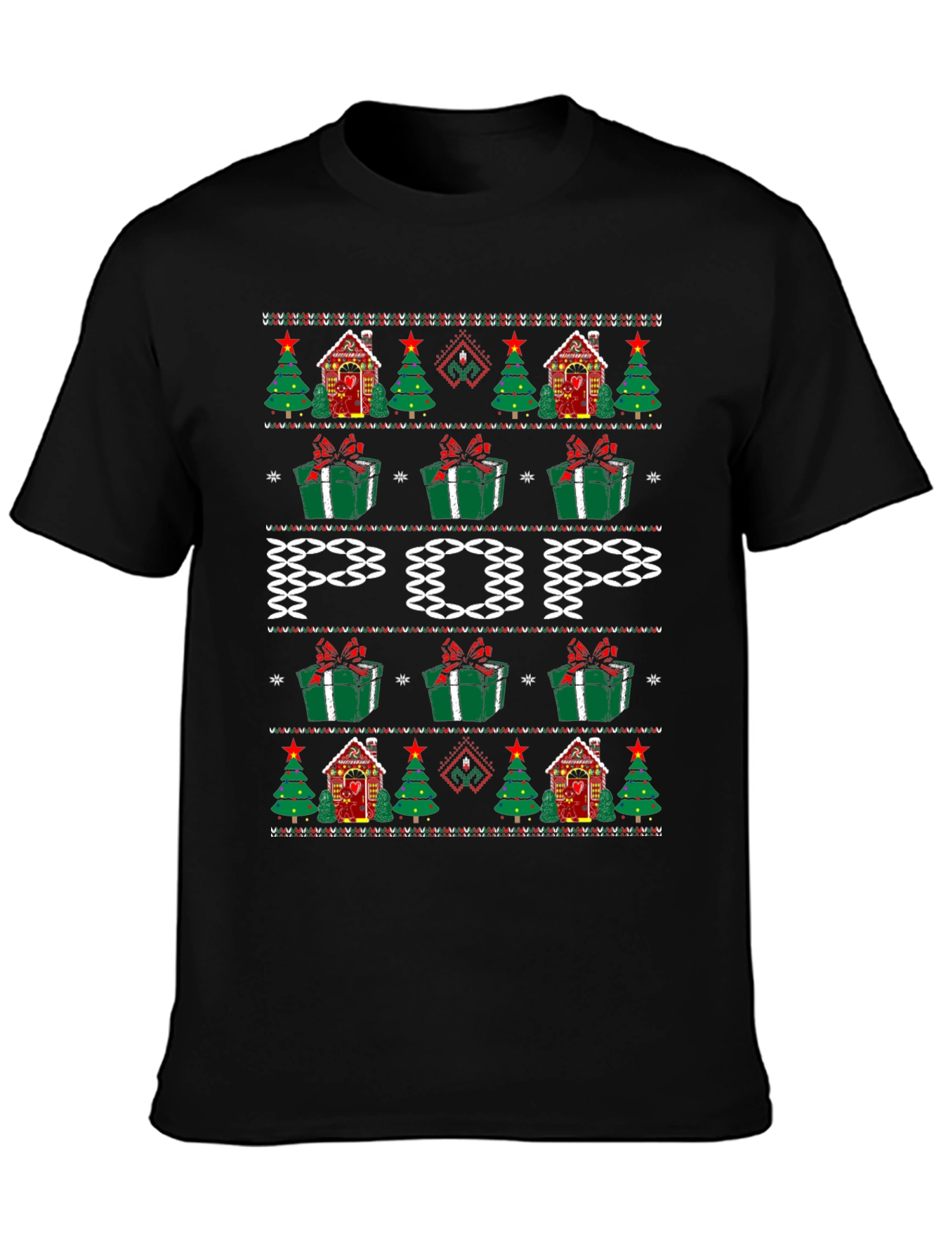 Festive POP Ugly Christmas Sweater T-Shirt