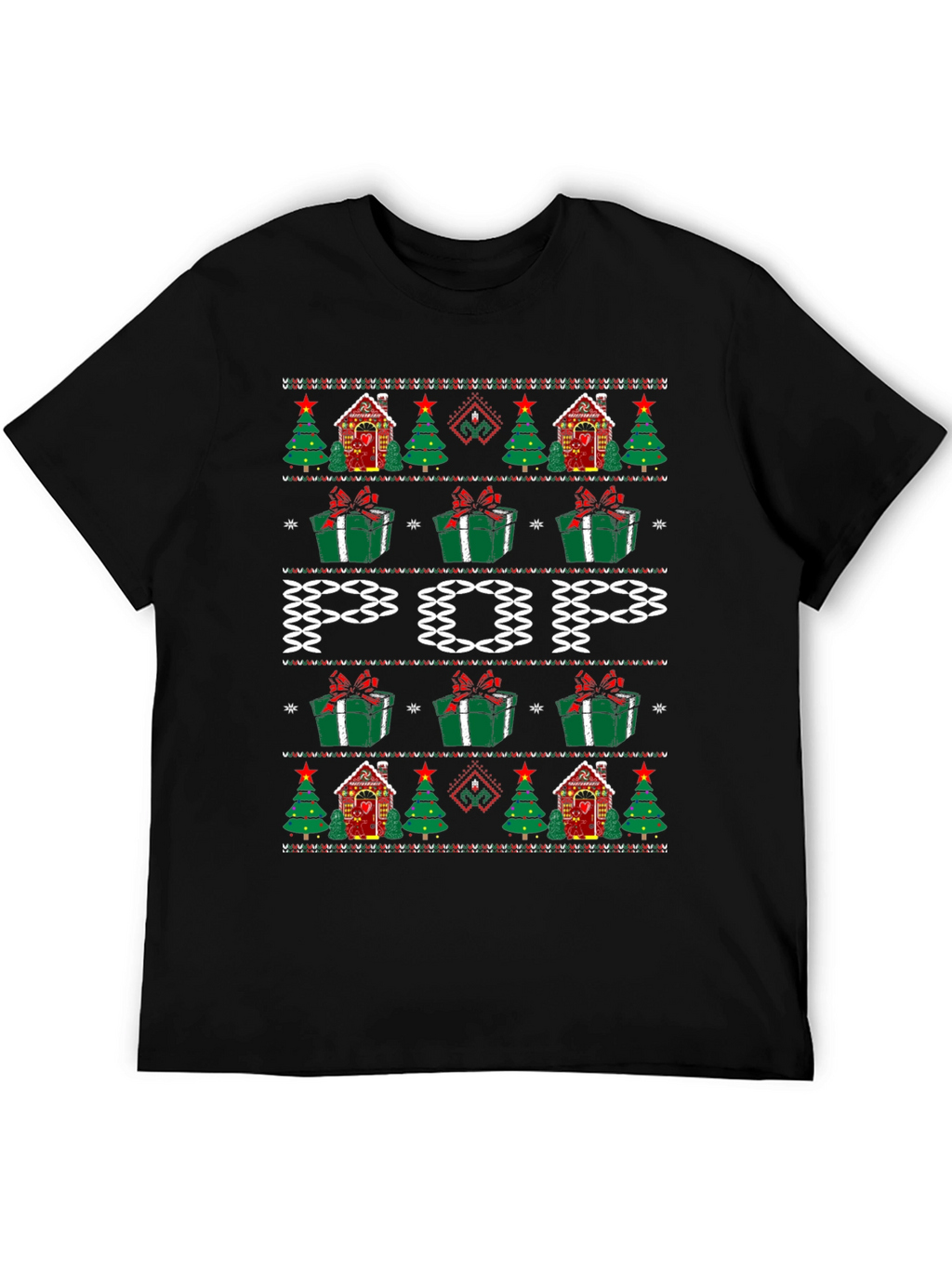 Festive POP Ugly Christmas Sweater T-Shirt