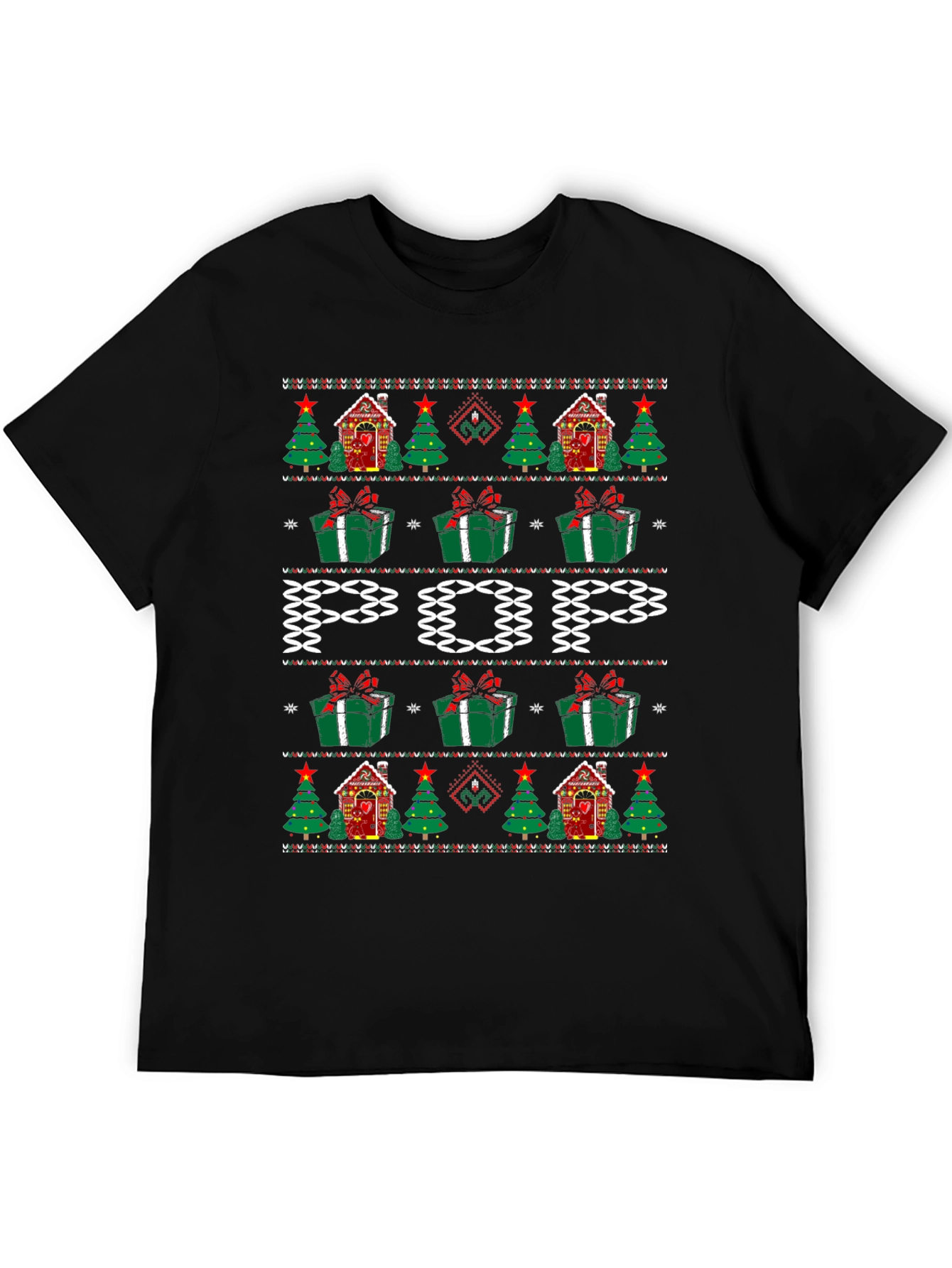 Festive POP Ugly Christmas Sweater T-Shirt