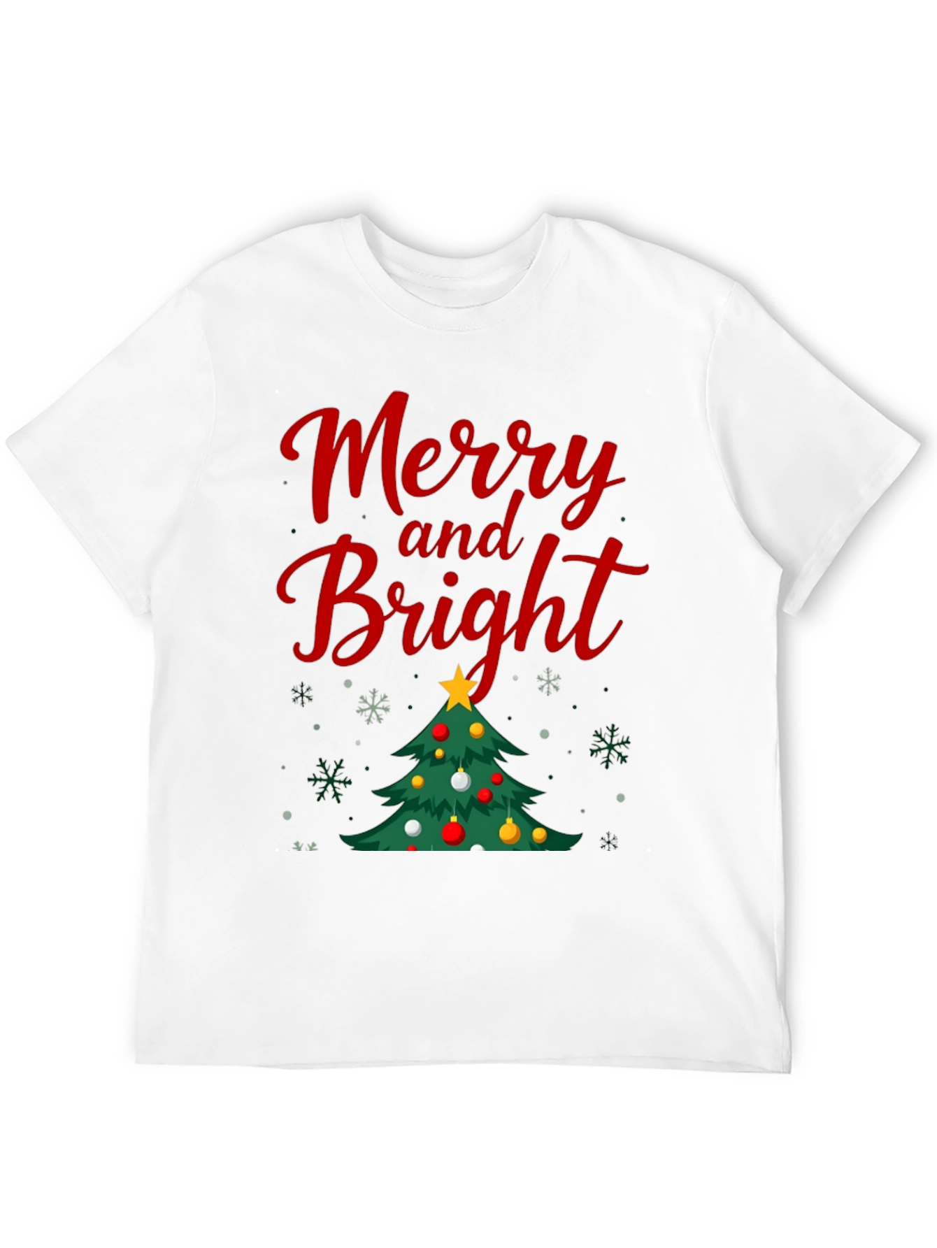 Merry and Bright Christmas T-Shirt