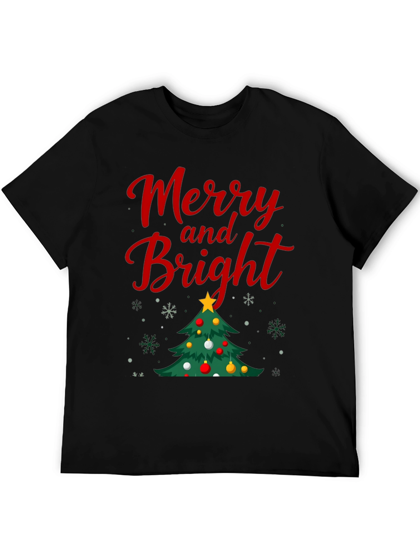 Merry and Bright Christmas T-Shirt