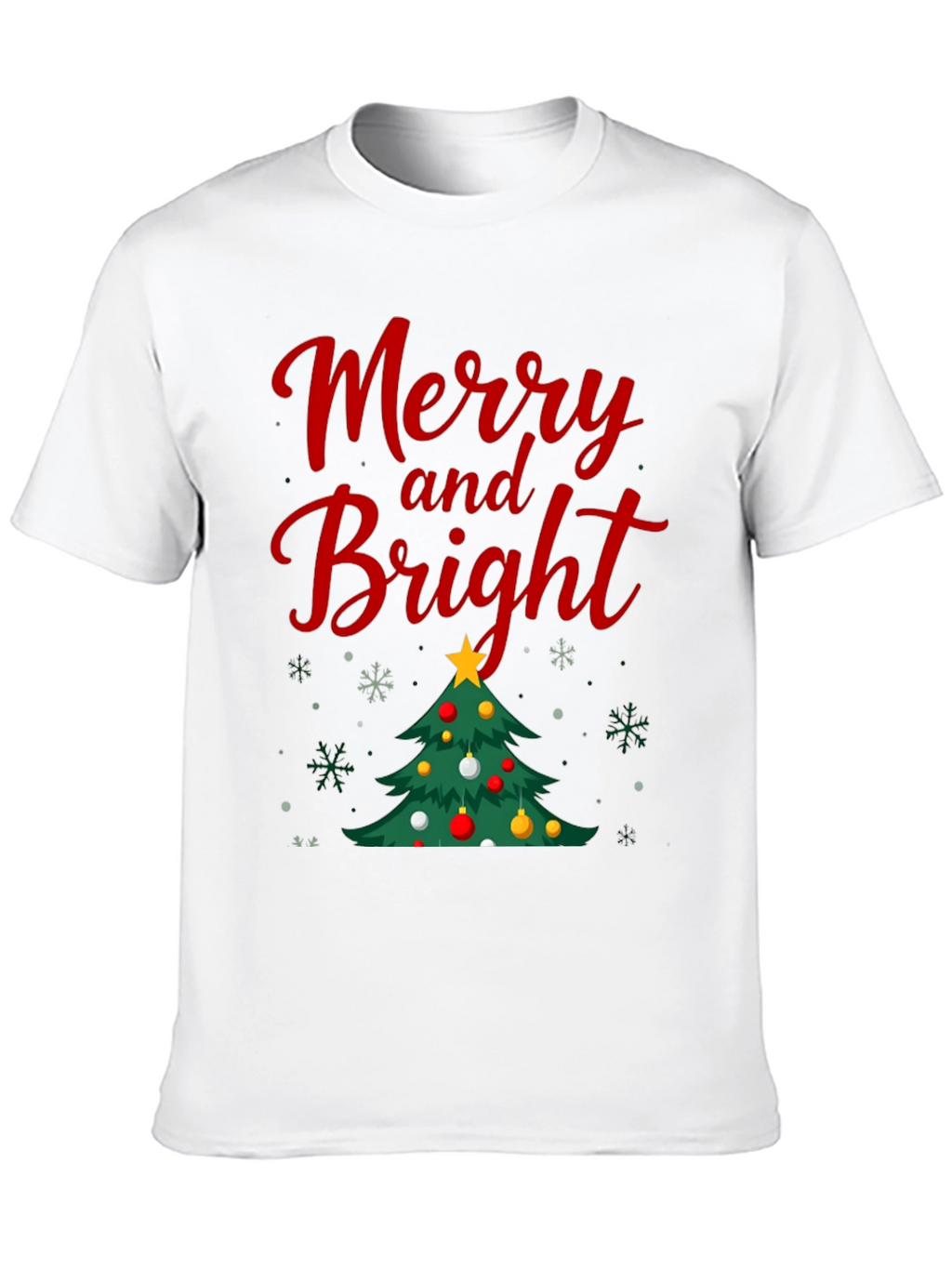 Merry and Bright Christmas T-Shirt