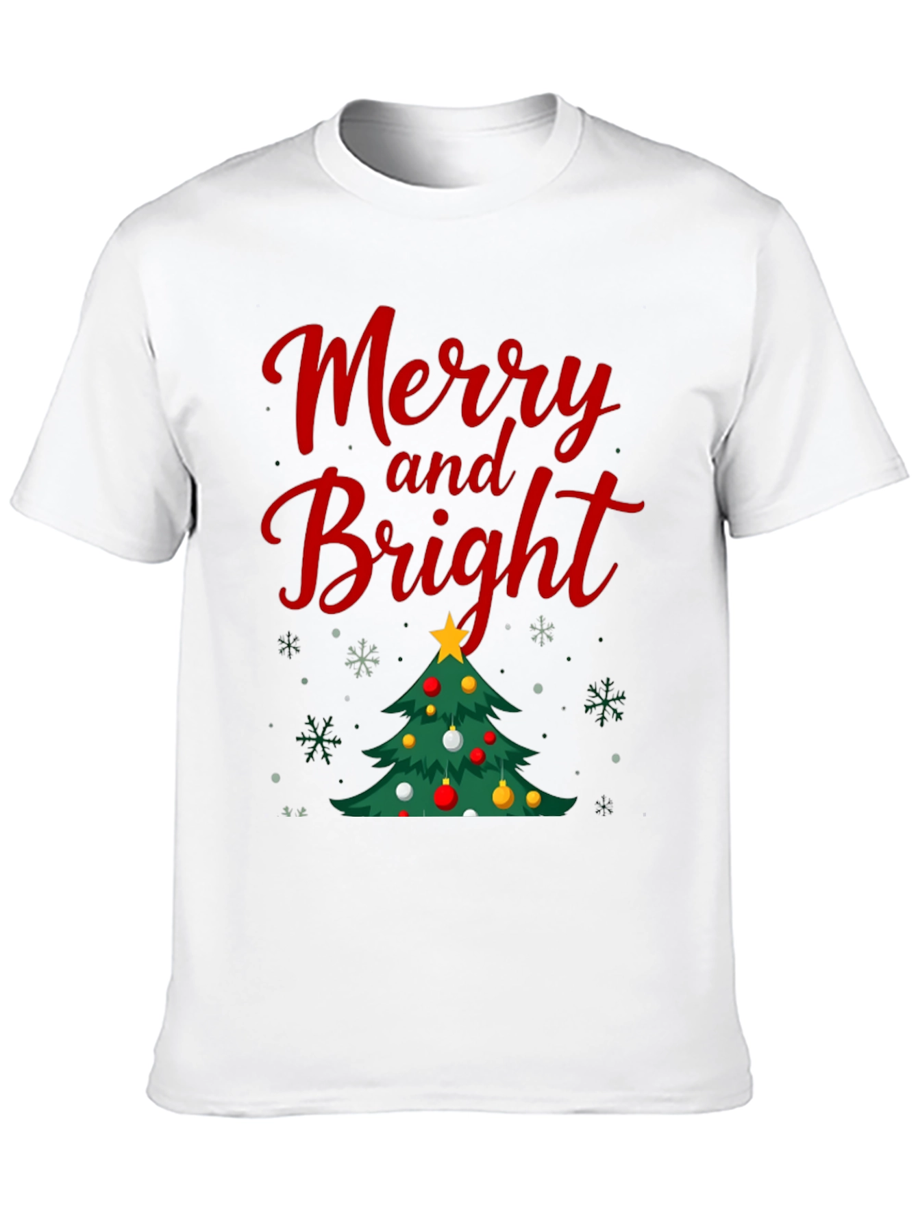Merry and Bright Christmas T-Shirt