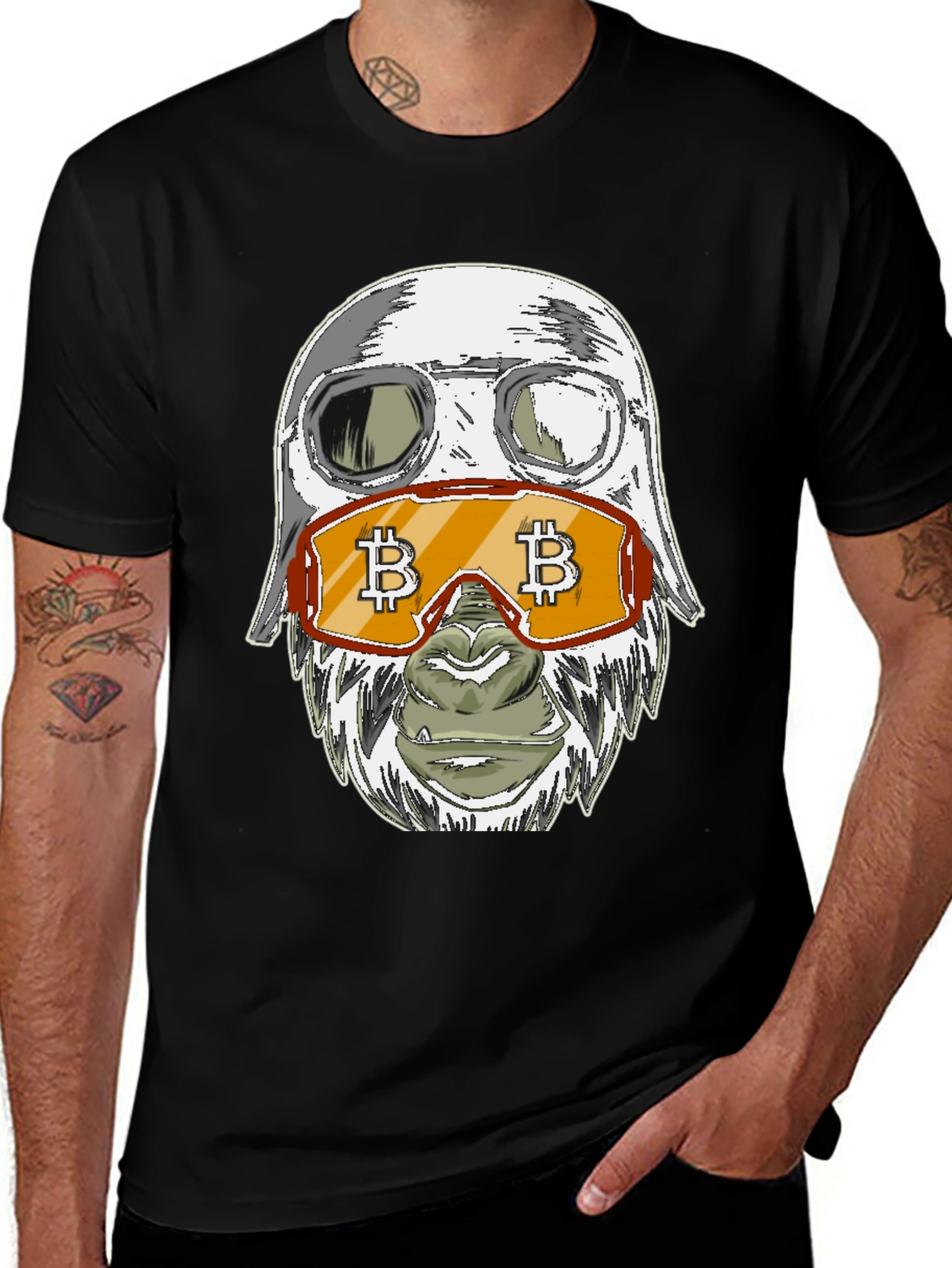 Bitcoin Gorilla Graphic Tee
