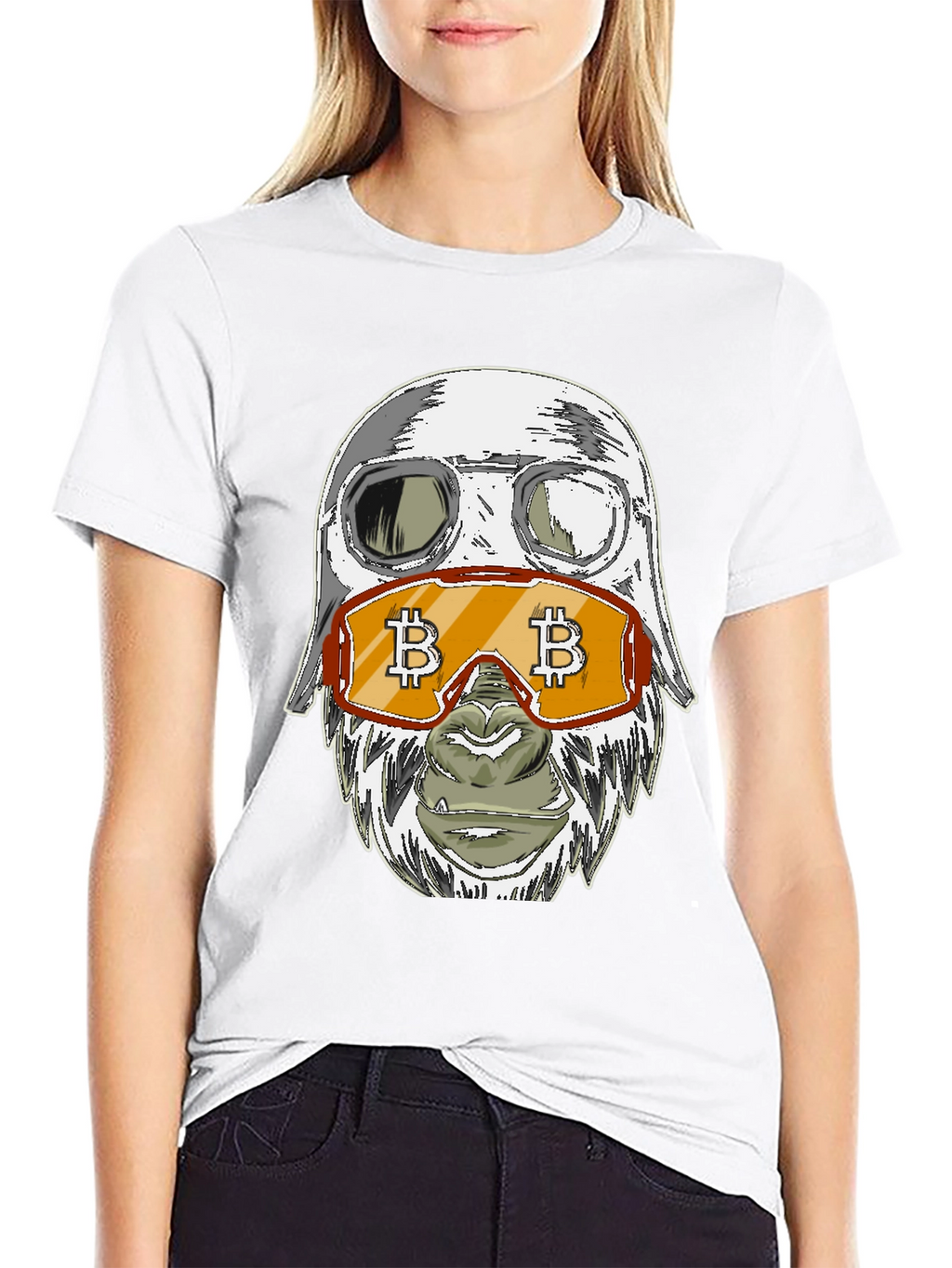 Bitcoin Gorilla Graphic Tee