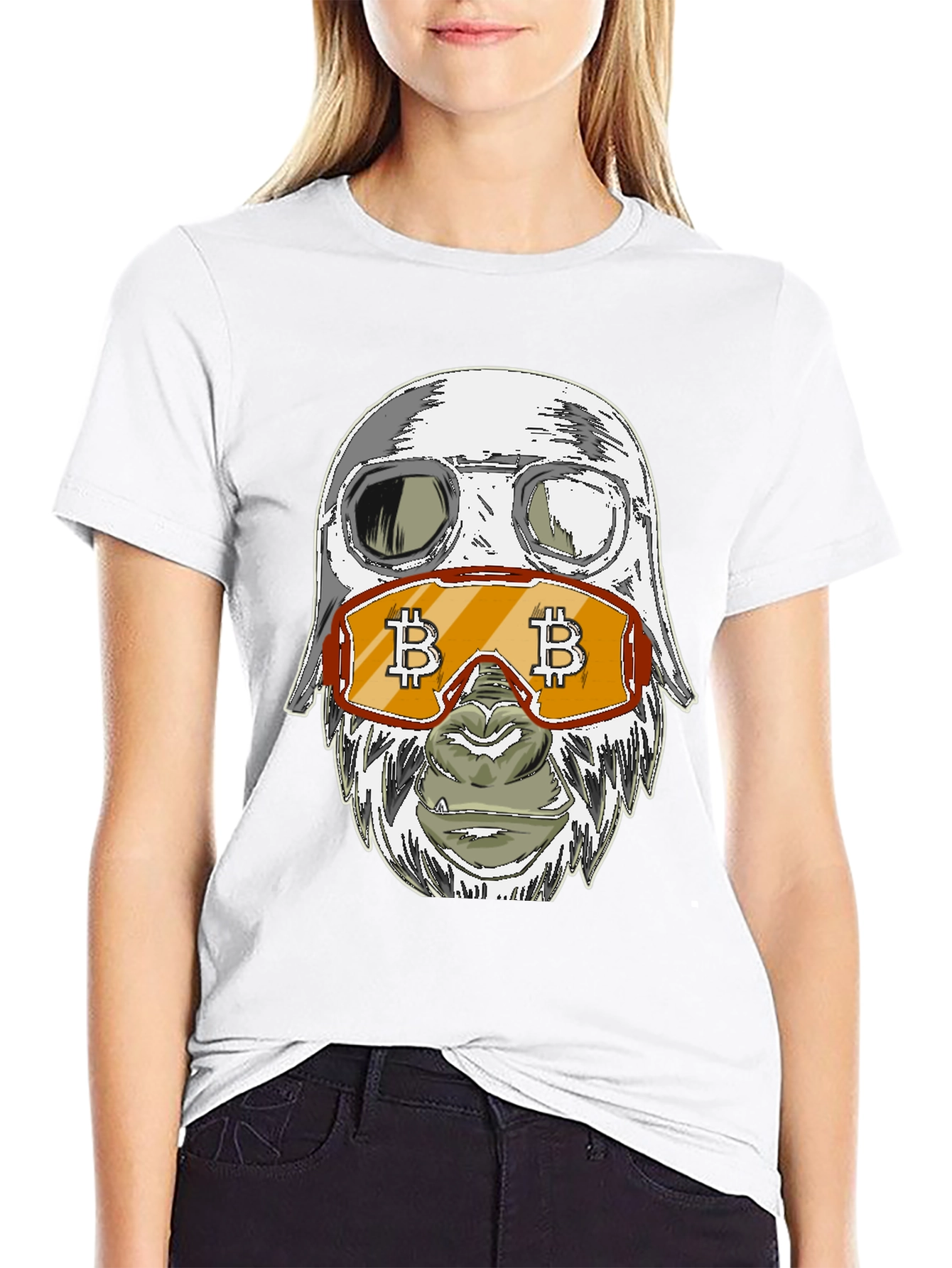 Bitcoin Gorilla Graphic Tee