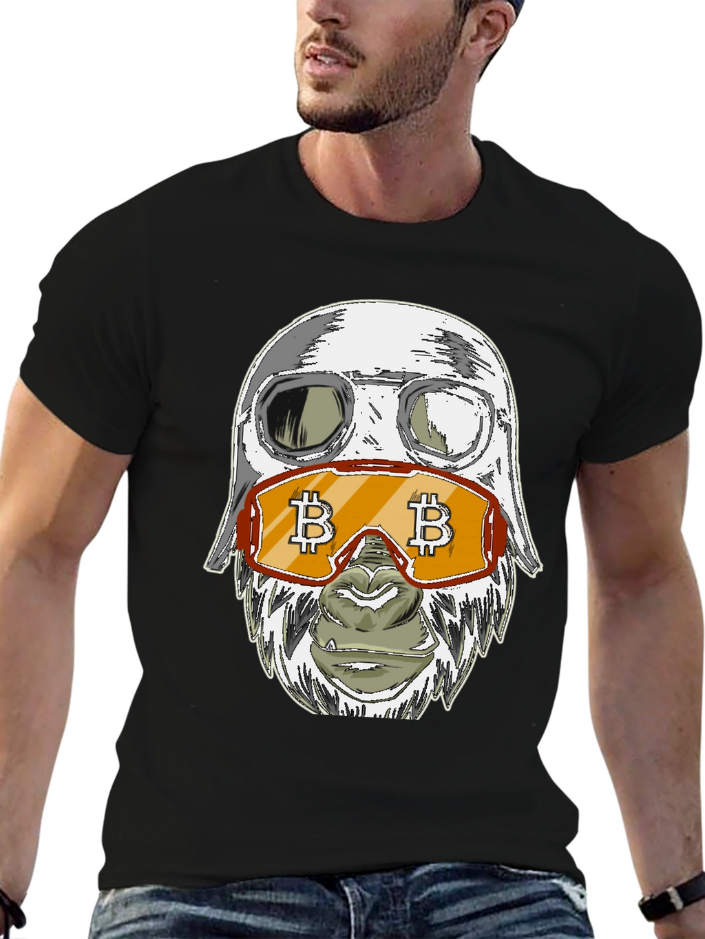 Bitcoin Gorilla Graphic Tee