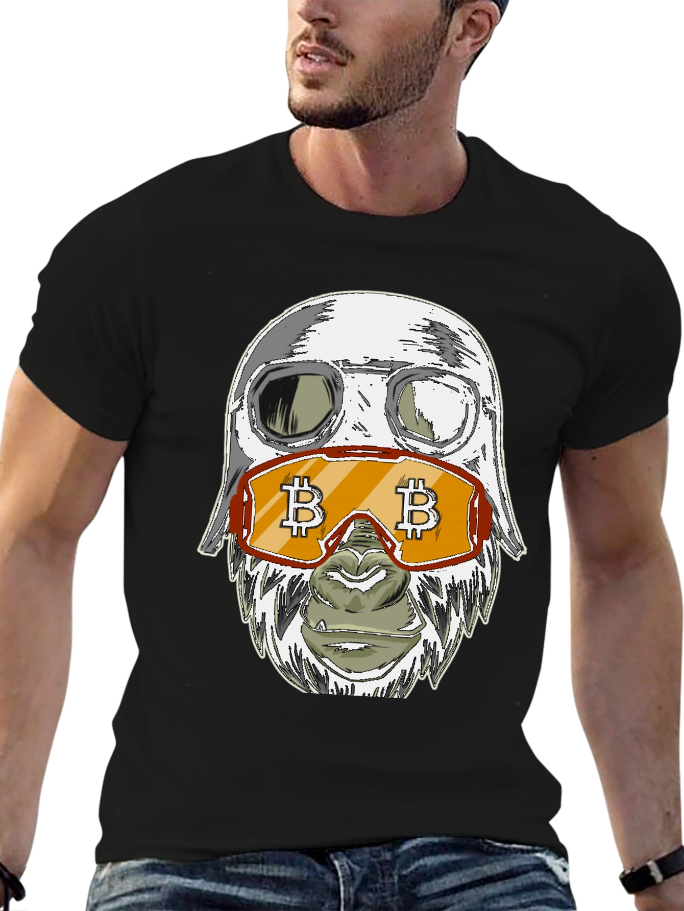 Bitcoin Gorilla Graphic Tee