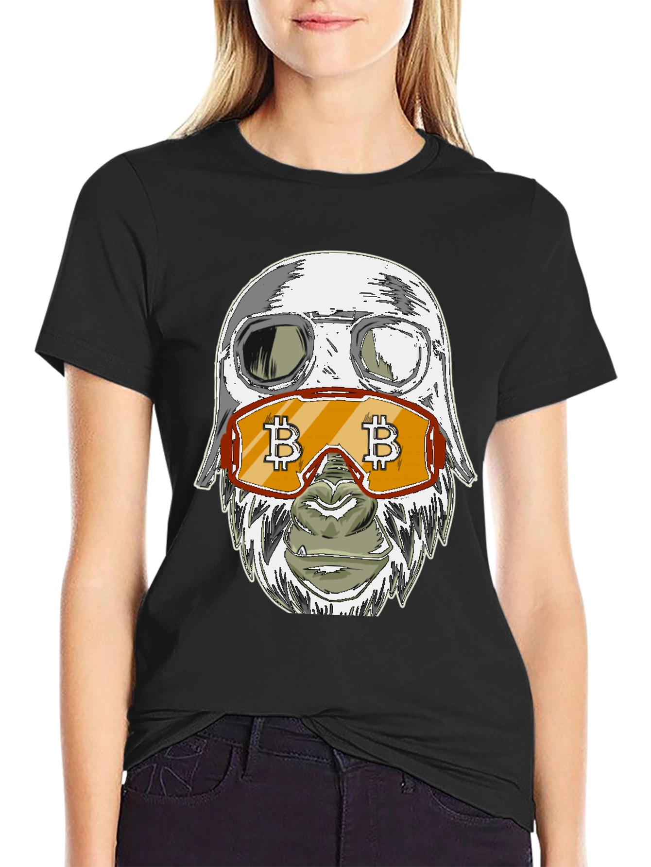 Bitcoin Gorilla Graphic Tee