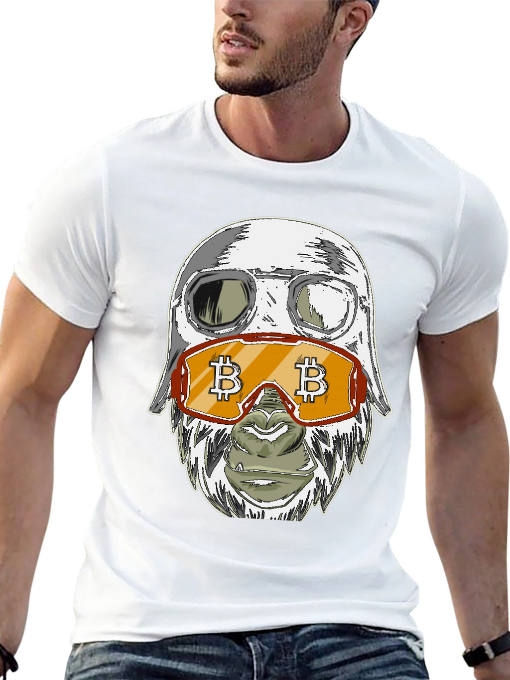 Bitcoin Gorilla Graphic Tee