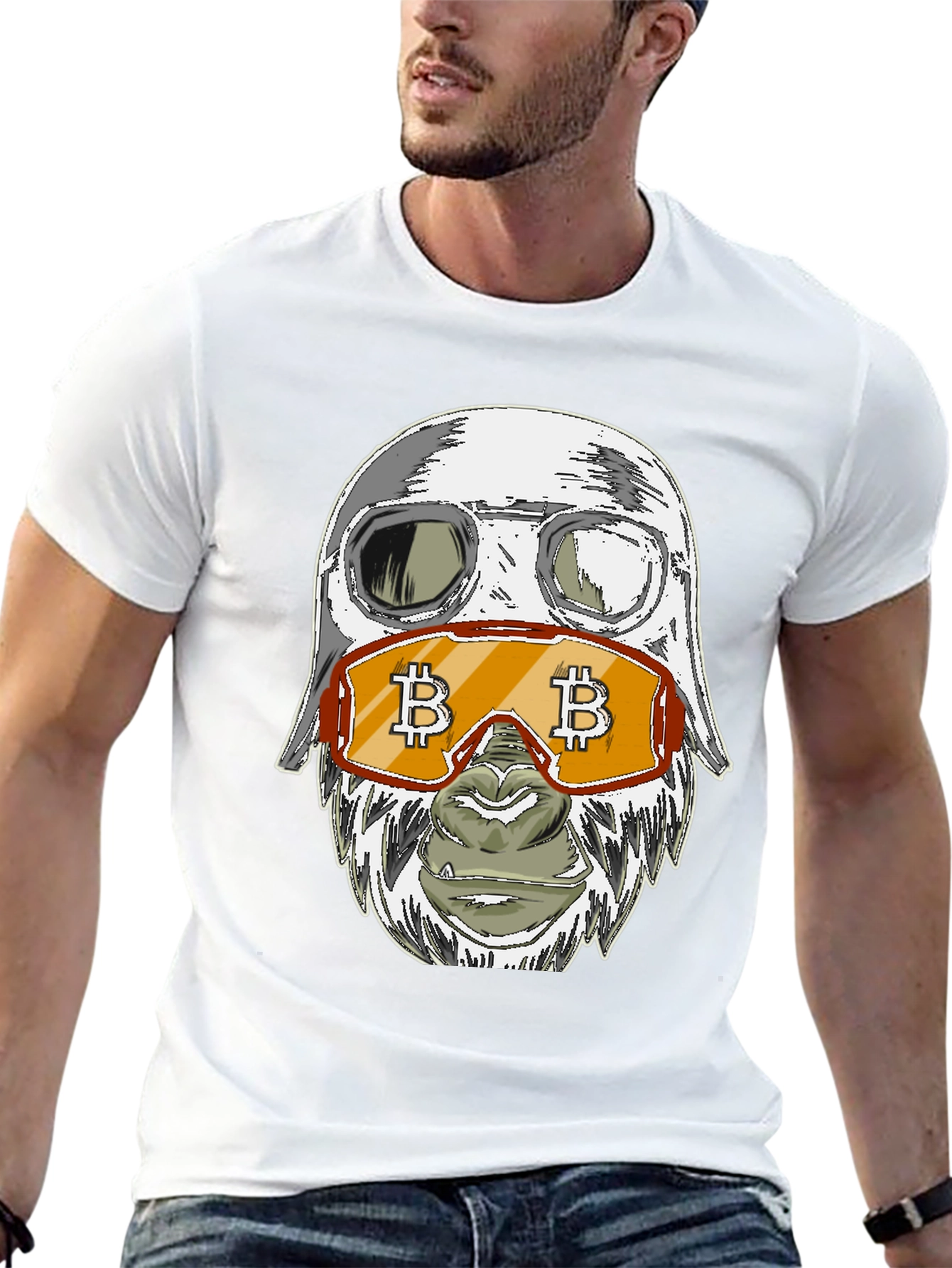 Bitcoin Gorilla Graphic Tee