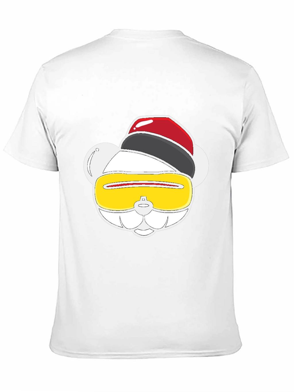 Funky Graphic Tee - Party Animal Bear Design