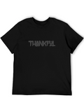 Thankful Graphic Tee - Soft Cotton Blend