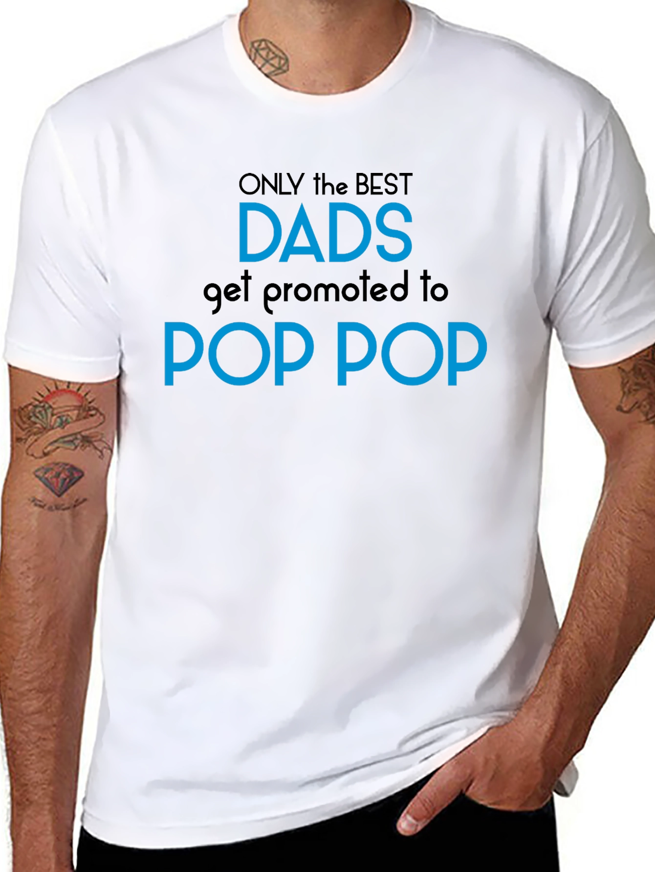 Best Dads Promoted to Pop Pop T-Shirt