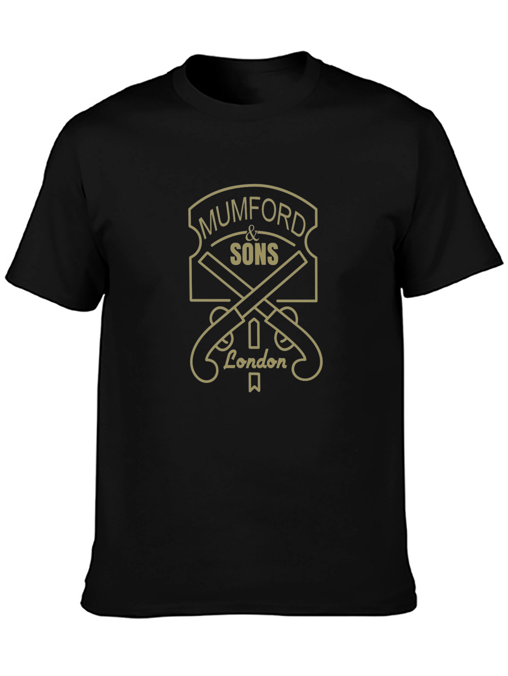 Mumford & Sons London Black Graphic T-Shirt