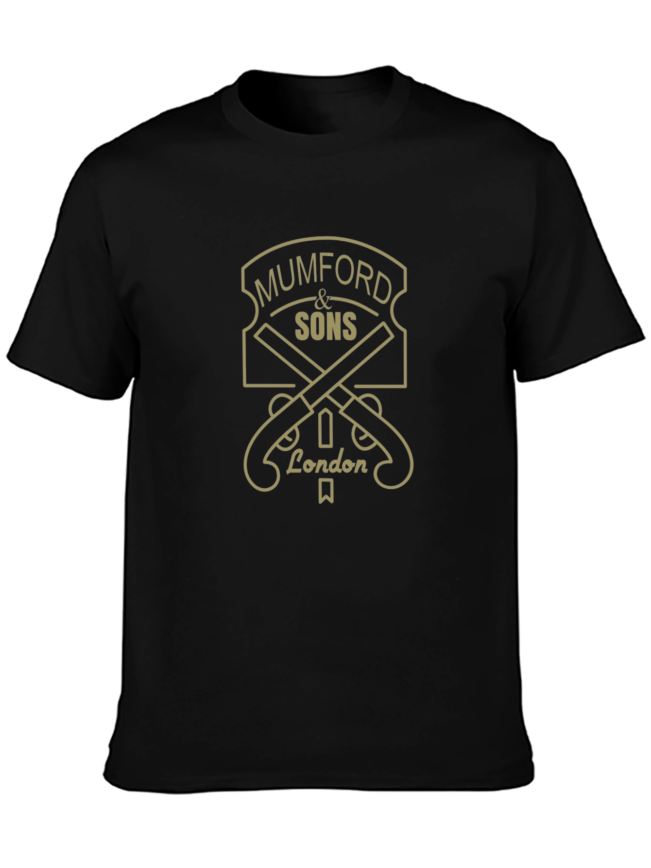Mumford & Sons London Black Graphic T-Shirt