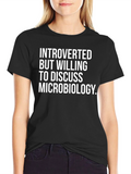 Introverted Microbiology T-Shirt