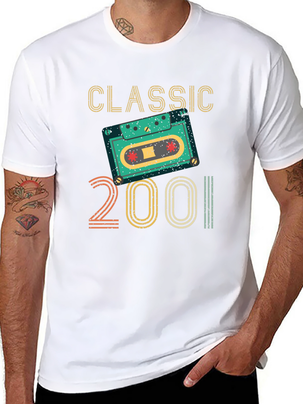 Classic 2001 Cassette Tape T-Shirt