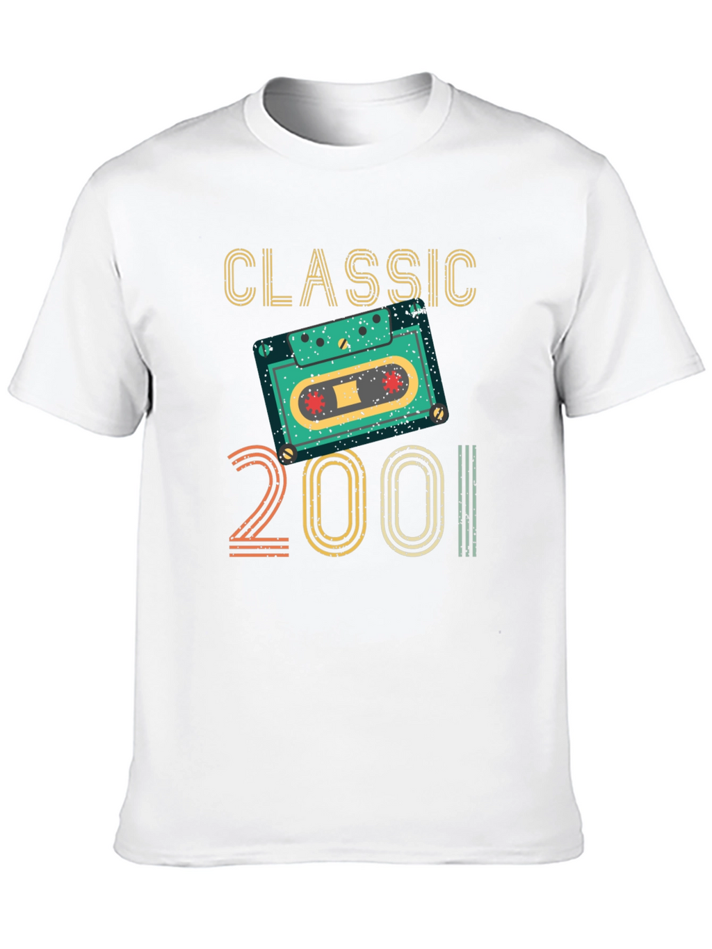 Classic 2001 Cassette Tape T-Shirt