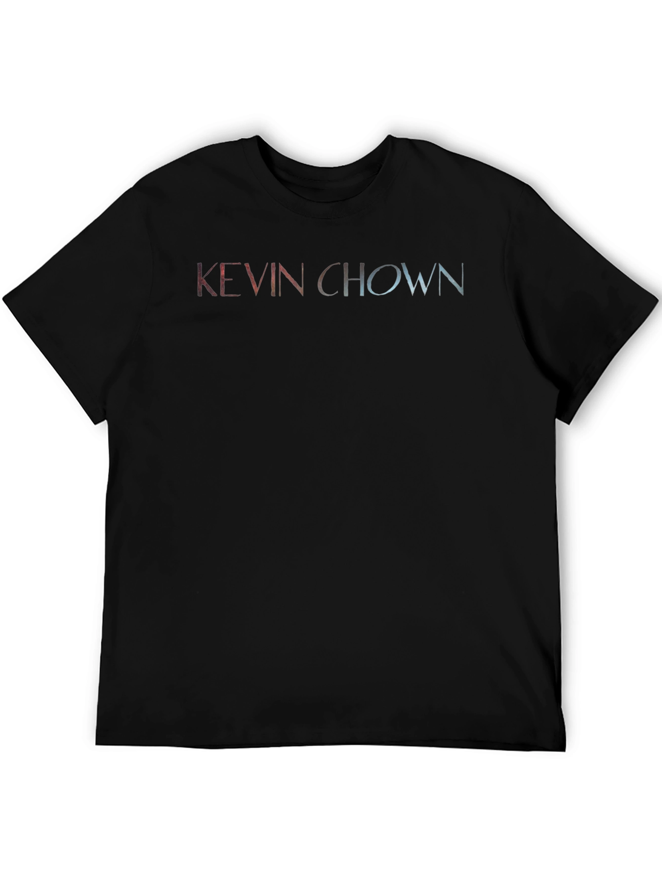 Kevin Chown Graphic Print Black Tee