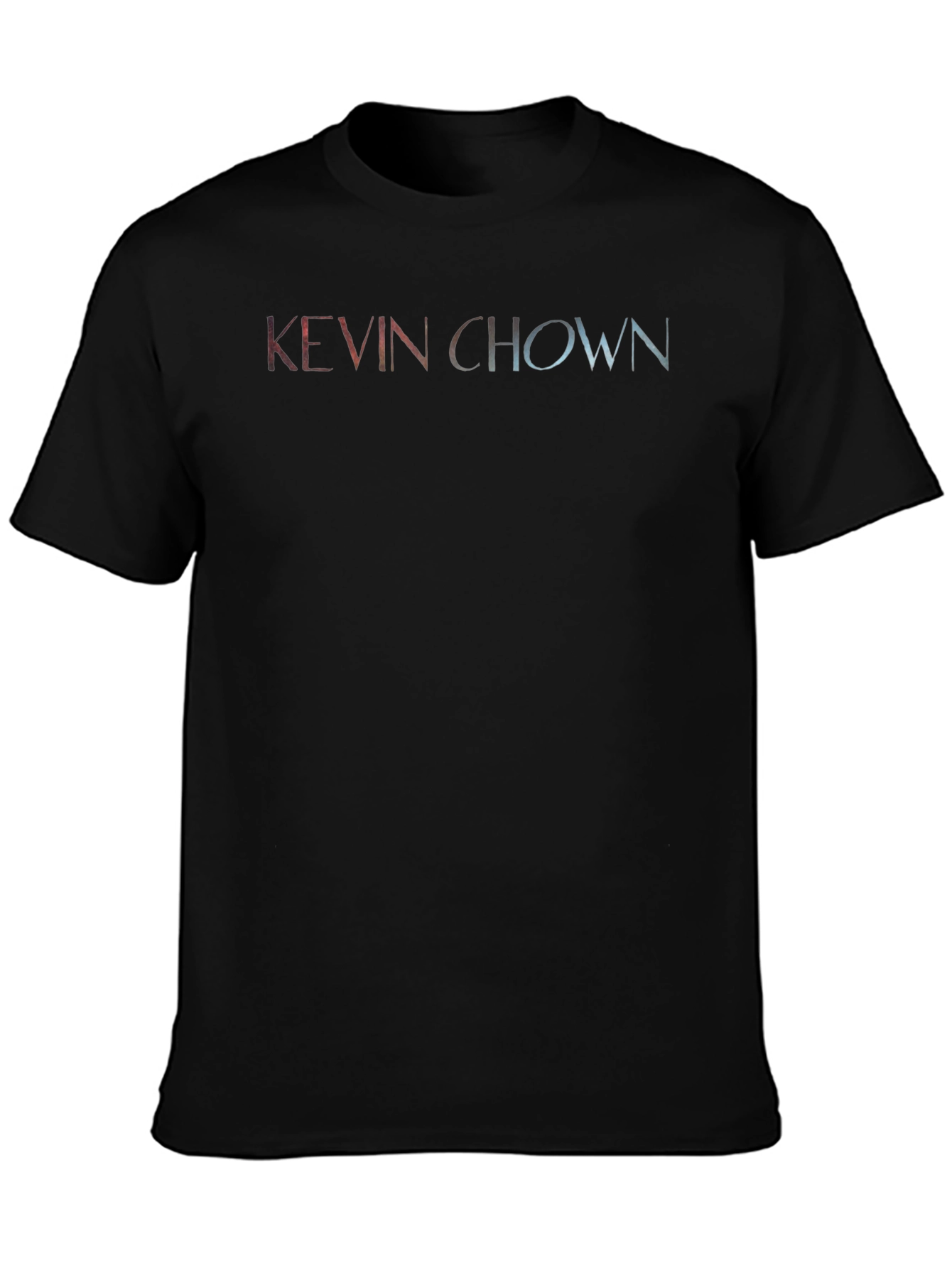 Kevin Chown Graphic Print Black Tee
