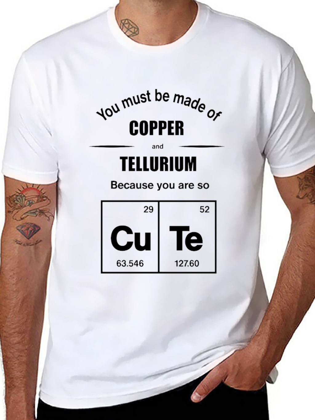 CuTe Chemistry Pun T-Shirt