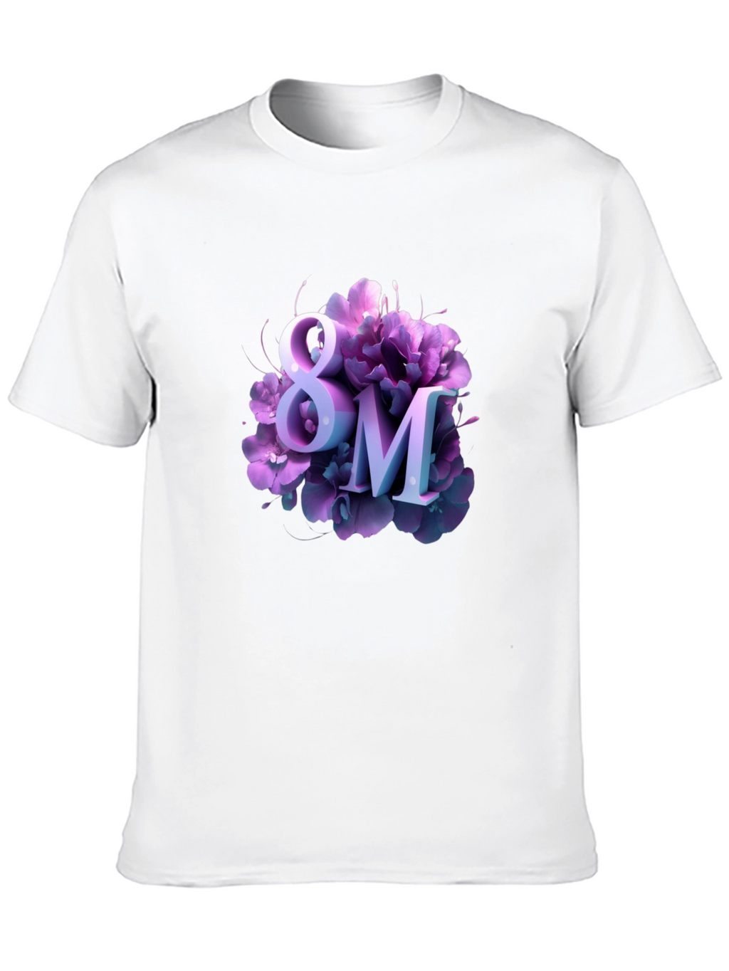 Womens Day 8M Floral T-Shirt