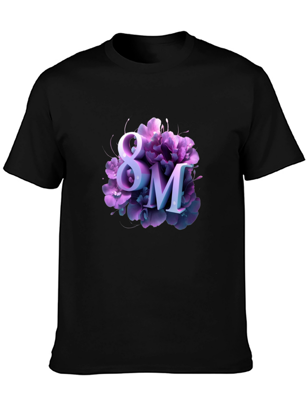 Womens Day 8M Floral T-Shirt