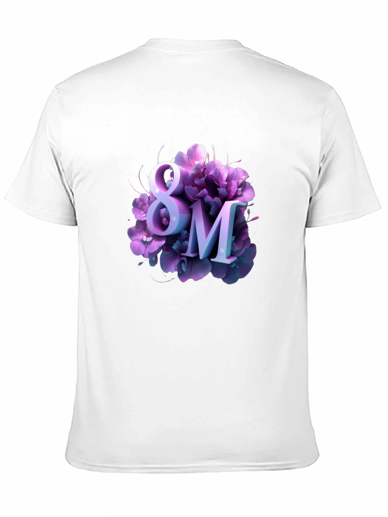Womens Day 8M Floral T-Shirt
