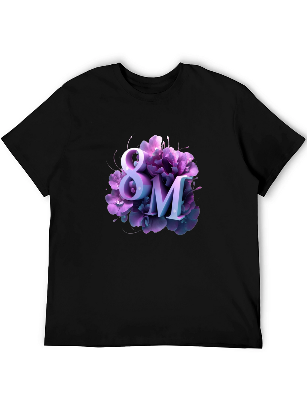 Womens Day 8M Floral T-Shirt