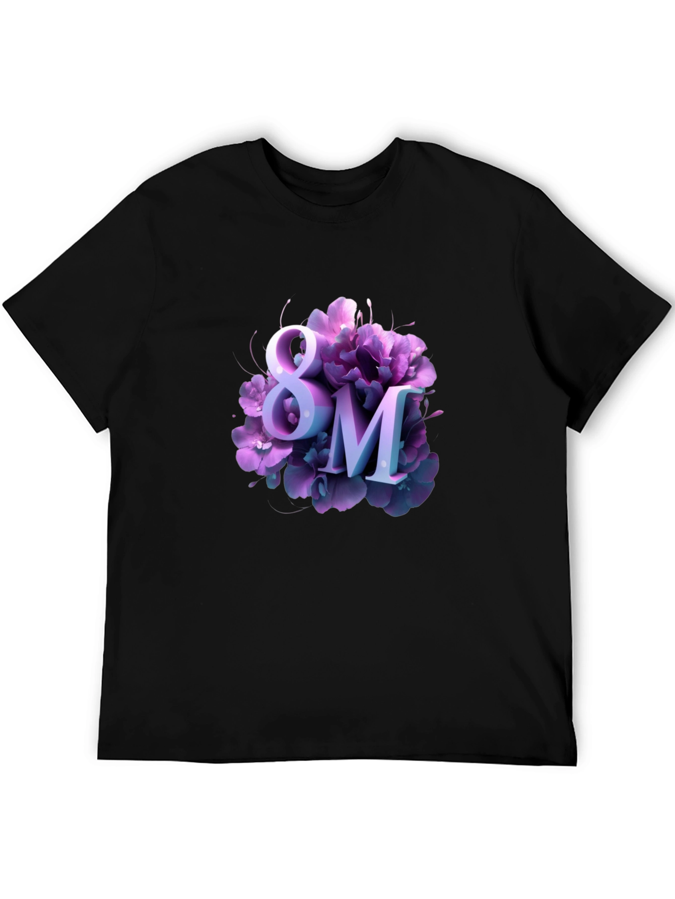 Womens Day 8M Floral T-Shirt