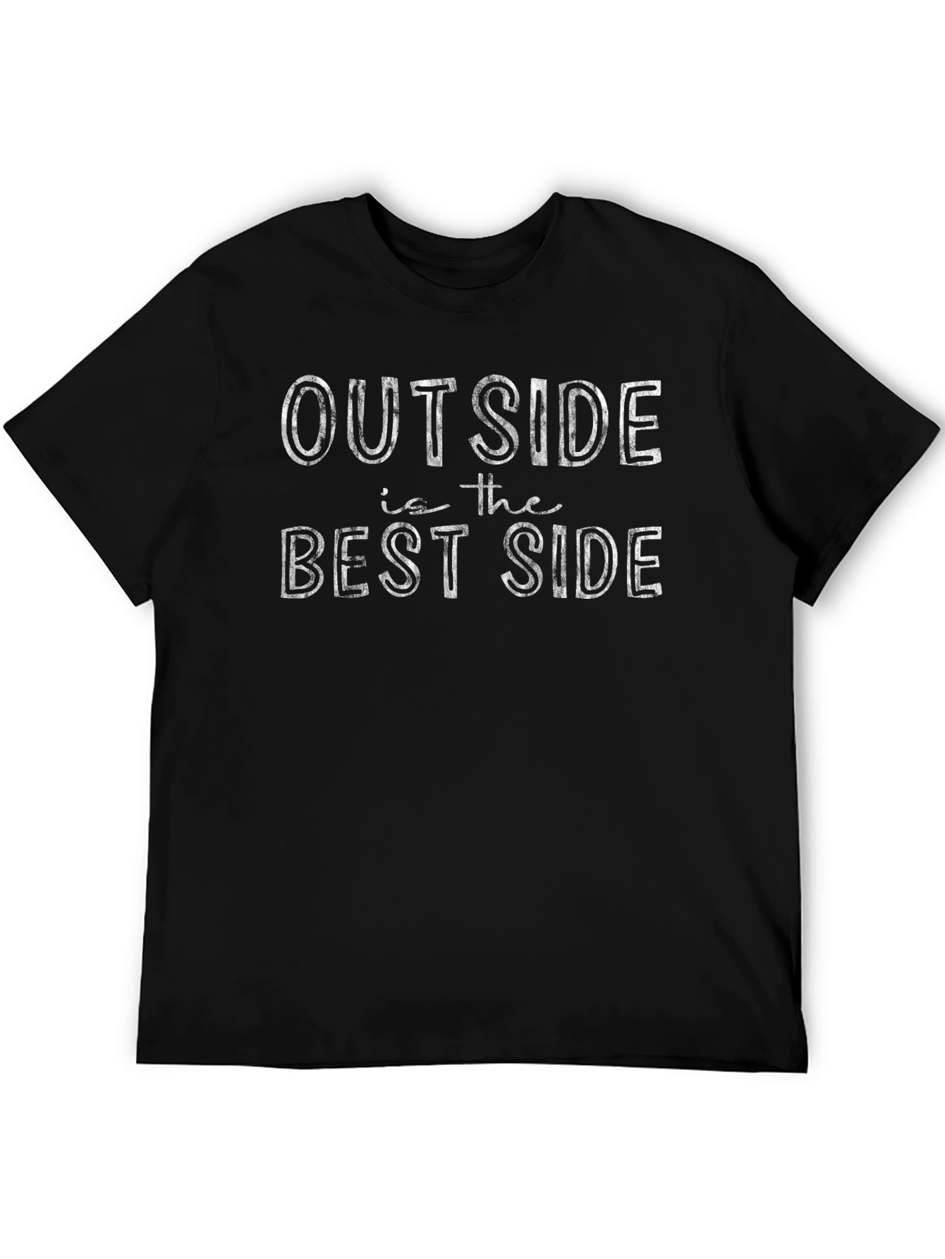 Outside is the Best Side Graphic Tee
