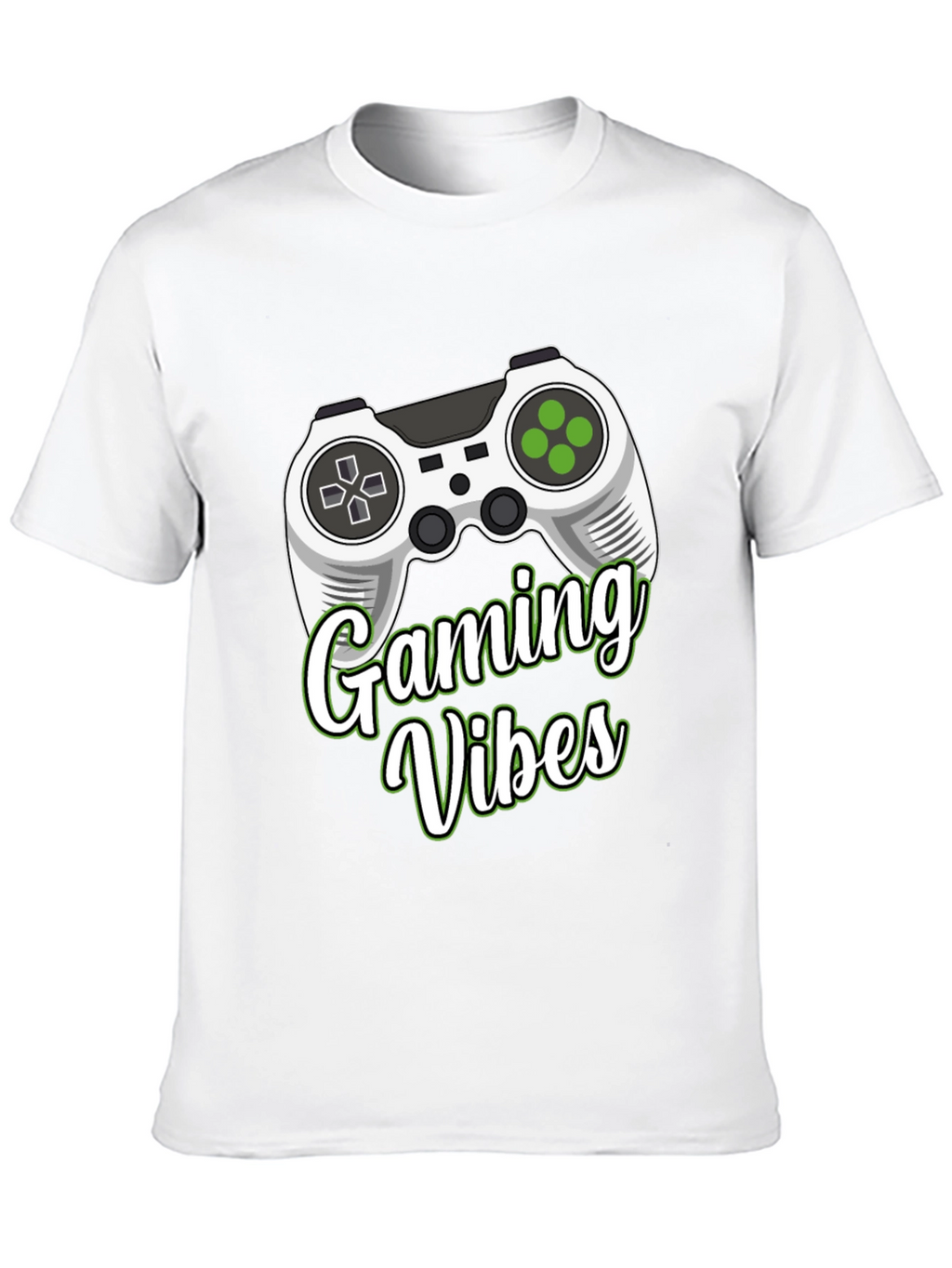 Gaming Vibes T-Shirt - Gamer Graphic Tee