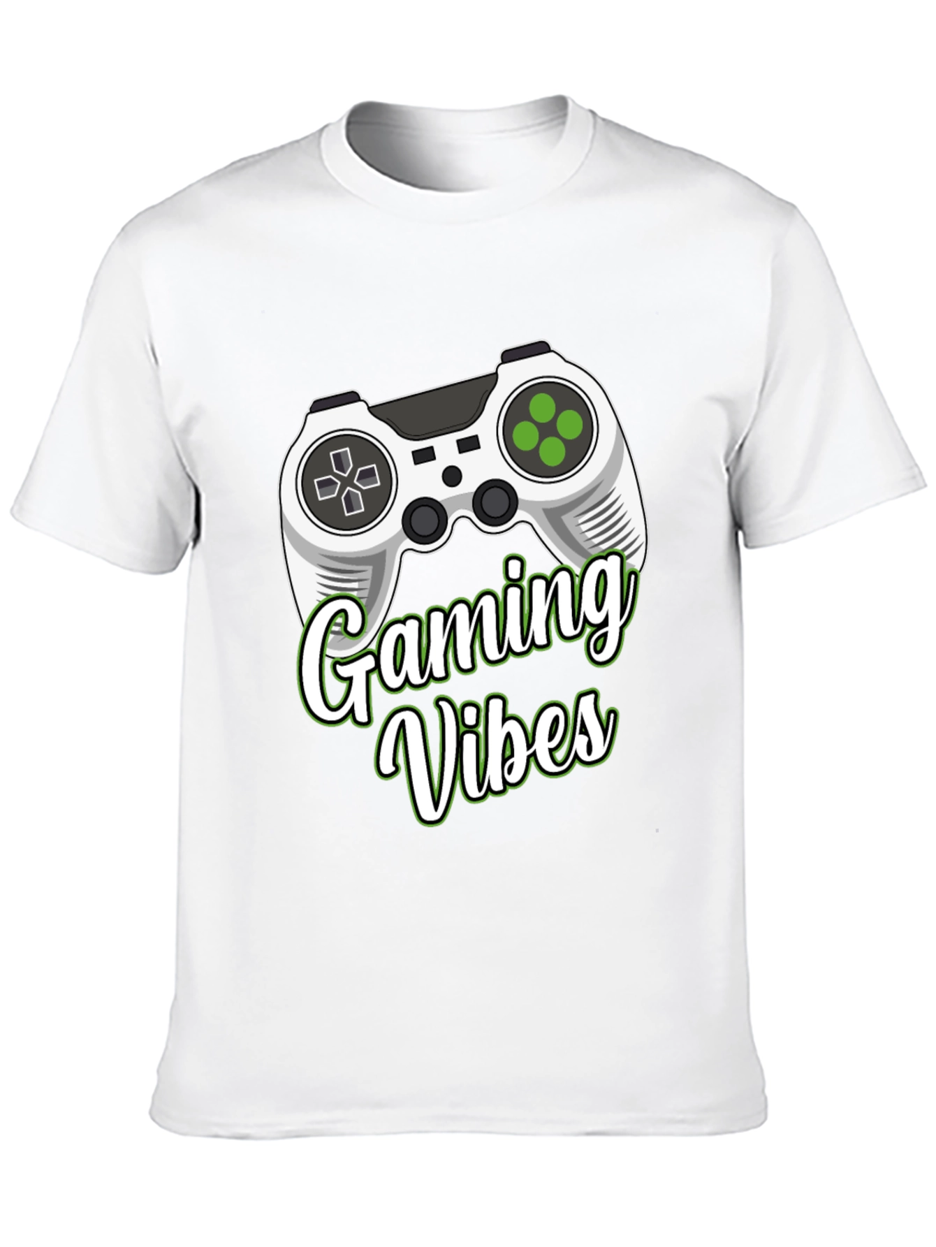 Gaming Vibes T-Shirt - Gamer Graphic Tee