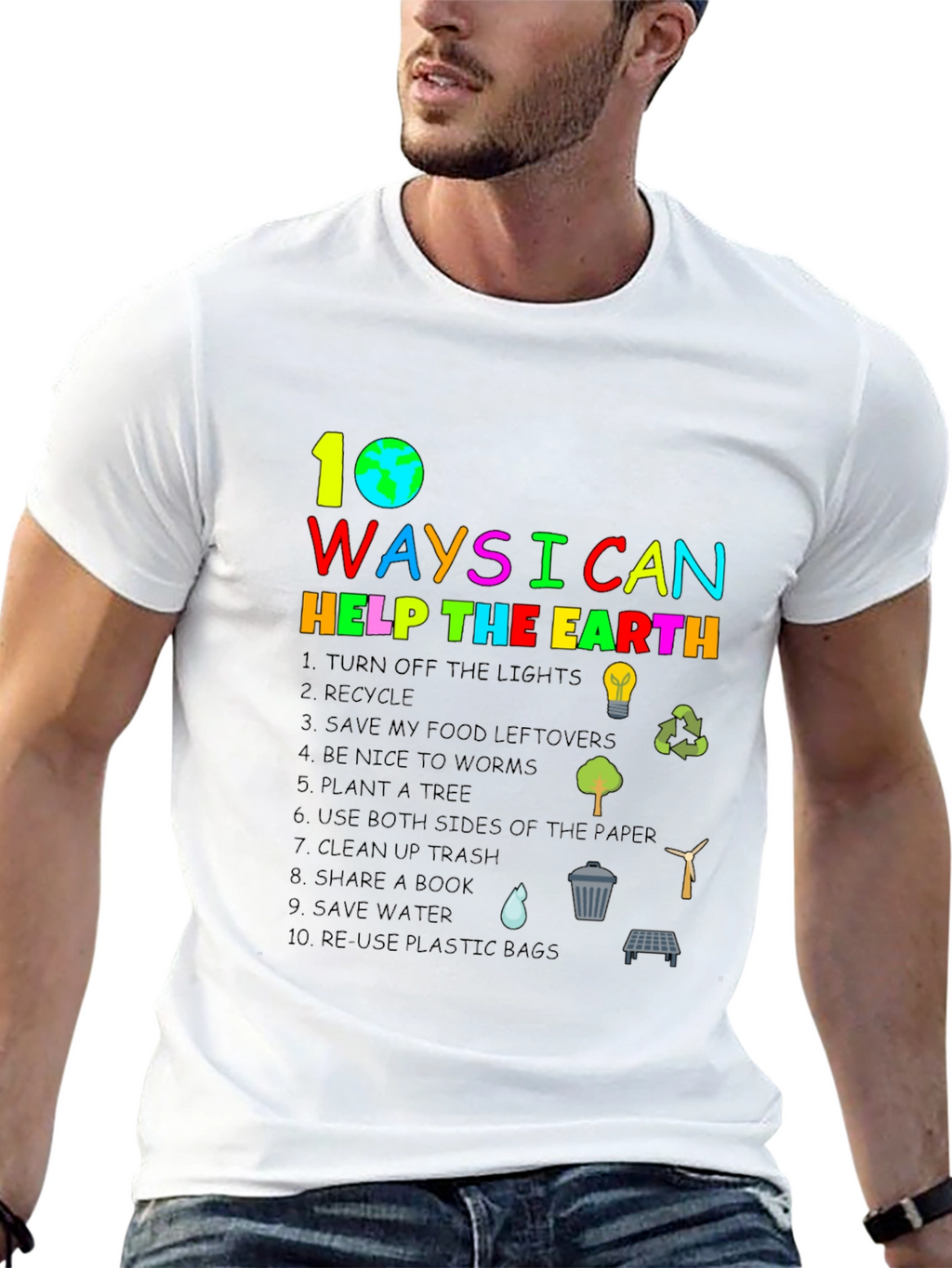 Eco-Friendly T-Shirt: 10 Ways to Help the Earth