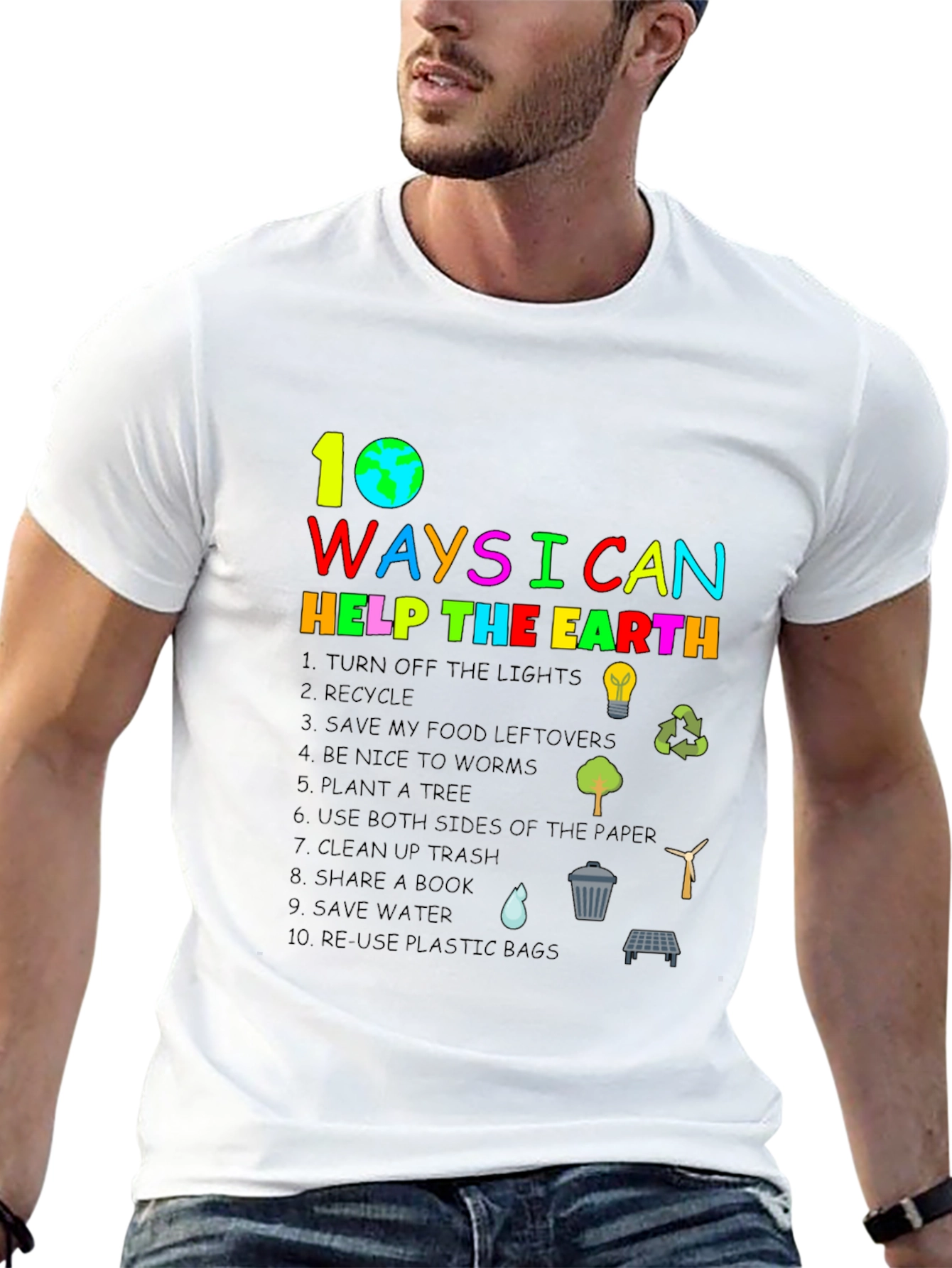 Eco-Friendly T-Shirt: 10 Ways to Help the Earth